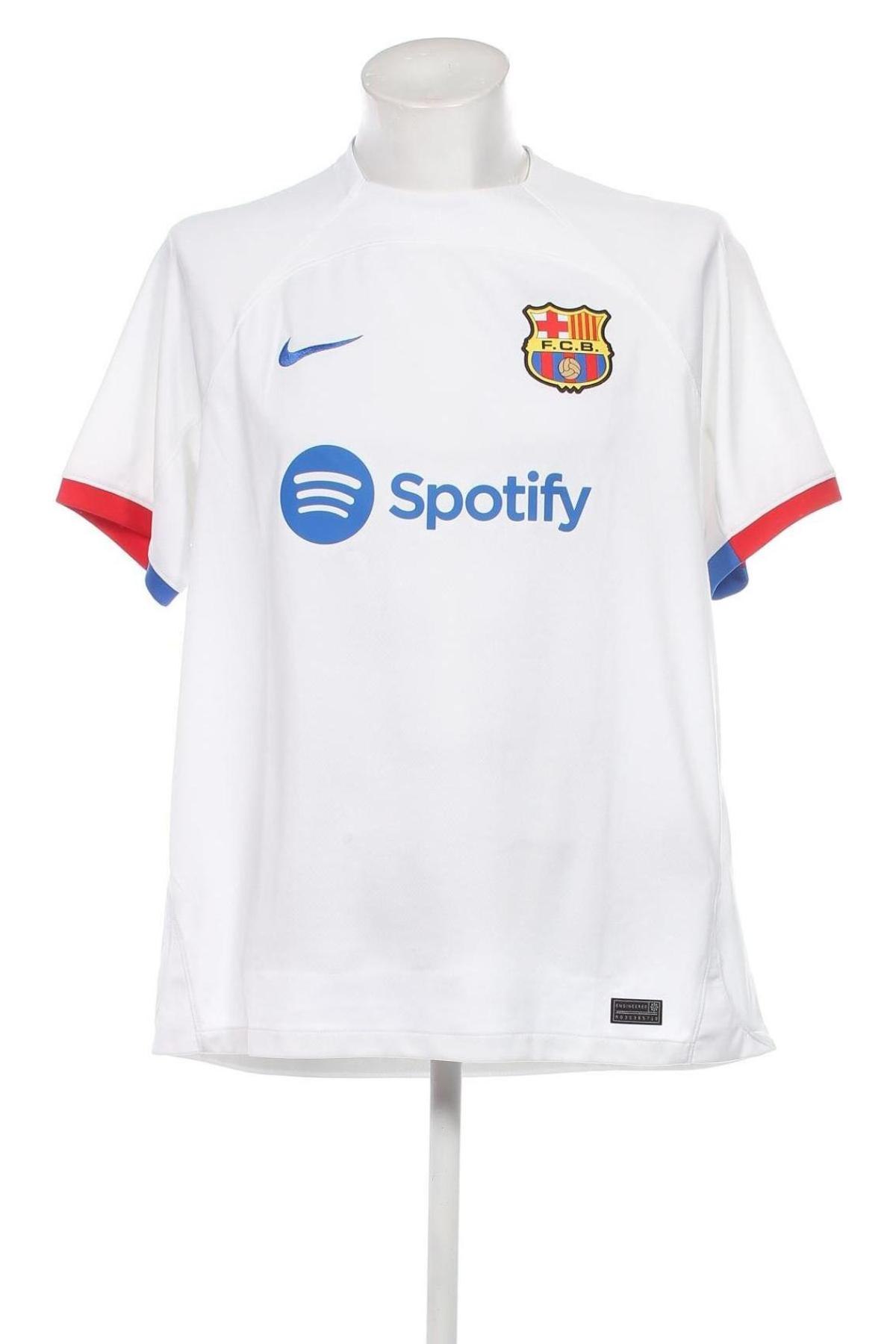 Herren T-Shirt Nike, Größe XL, Farbe Weiß, Preis 31,96 €