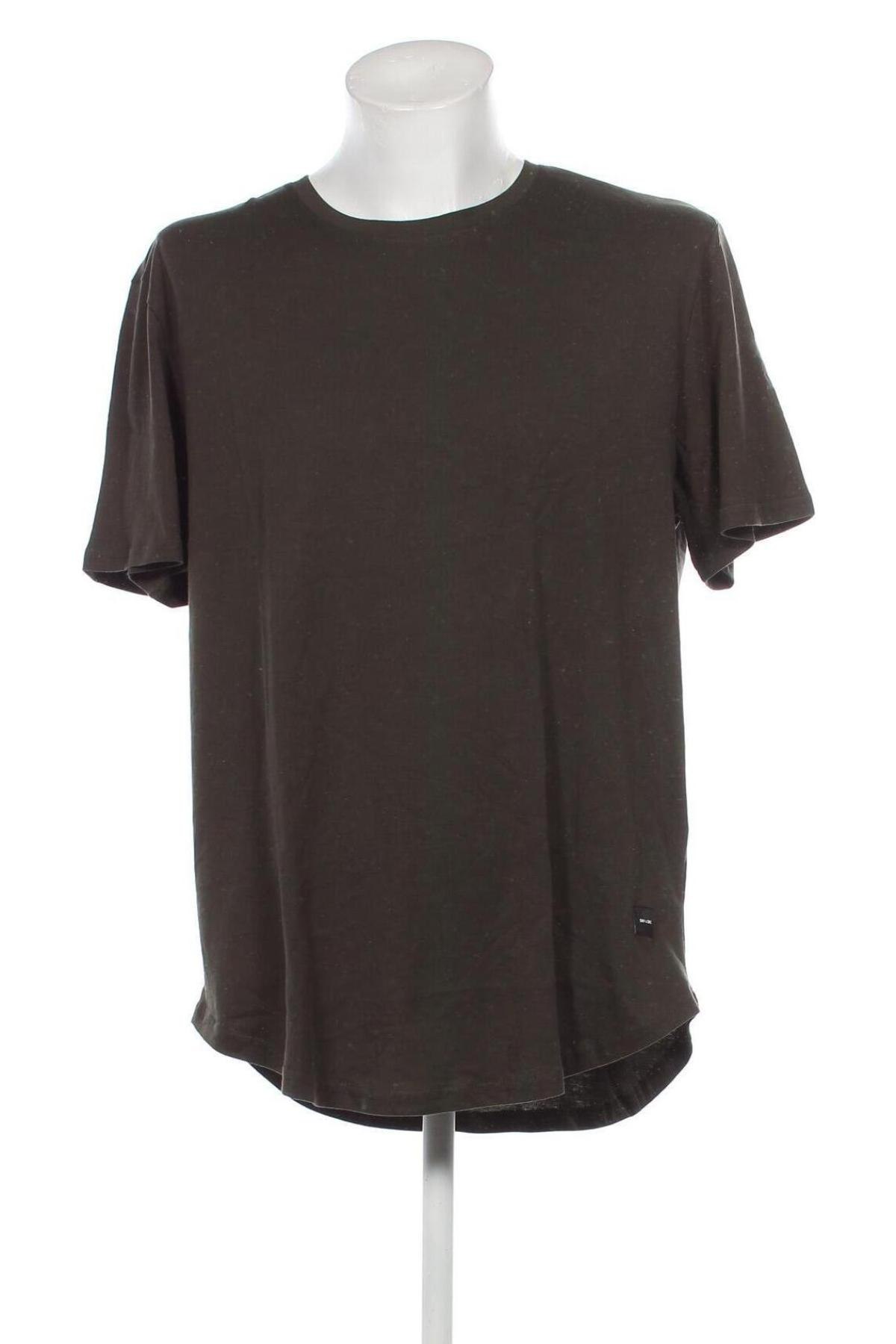 Herren T-Shirt Only & Sons, Größe XXL, Farbe Grün, Preis 10,82 €