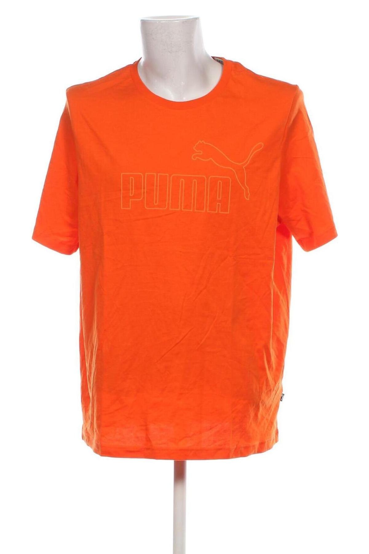 Herren T-Shirt PUMA, Größe XXL, Farbe Orange, Preis 17,85 €