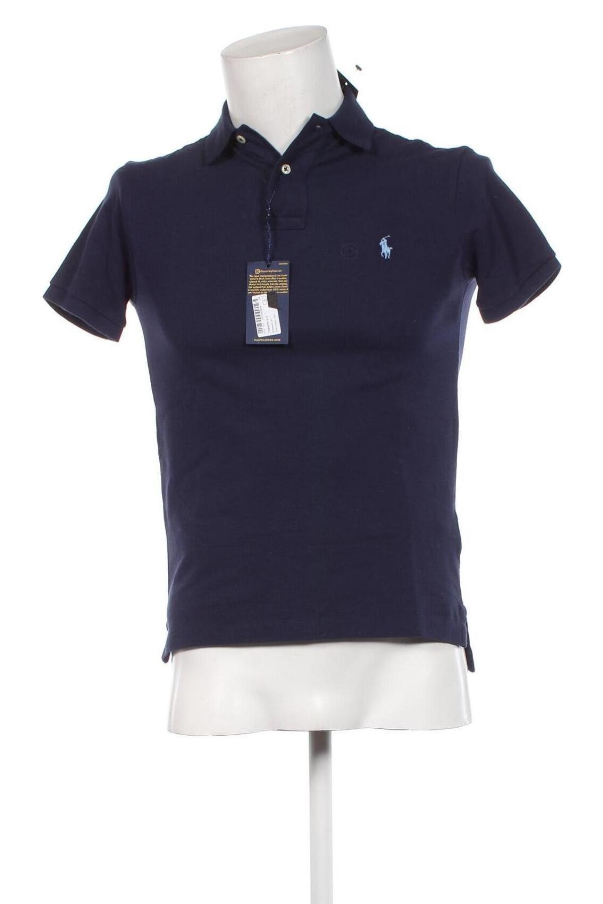 Tricou de bărbați Polo By Ralph Lauren, Mărime S, Culoare Albastru, Preț 456,25 Lei