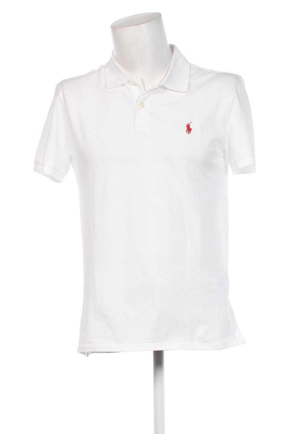 Férfi póló Polo By Ralph Lauren, Méret M, Szín Fehér, Ár 30 867 Ft