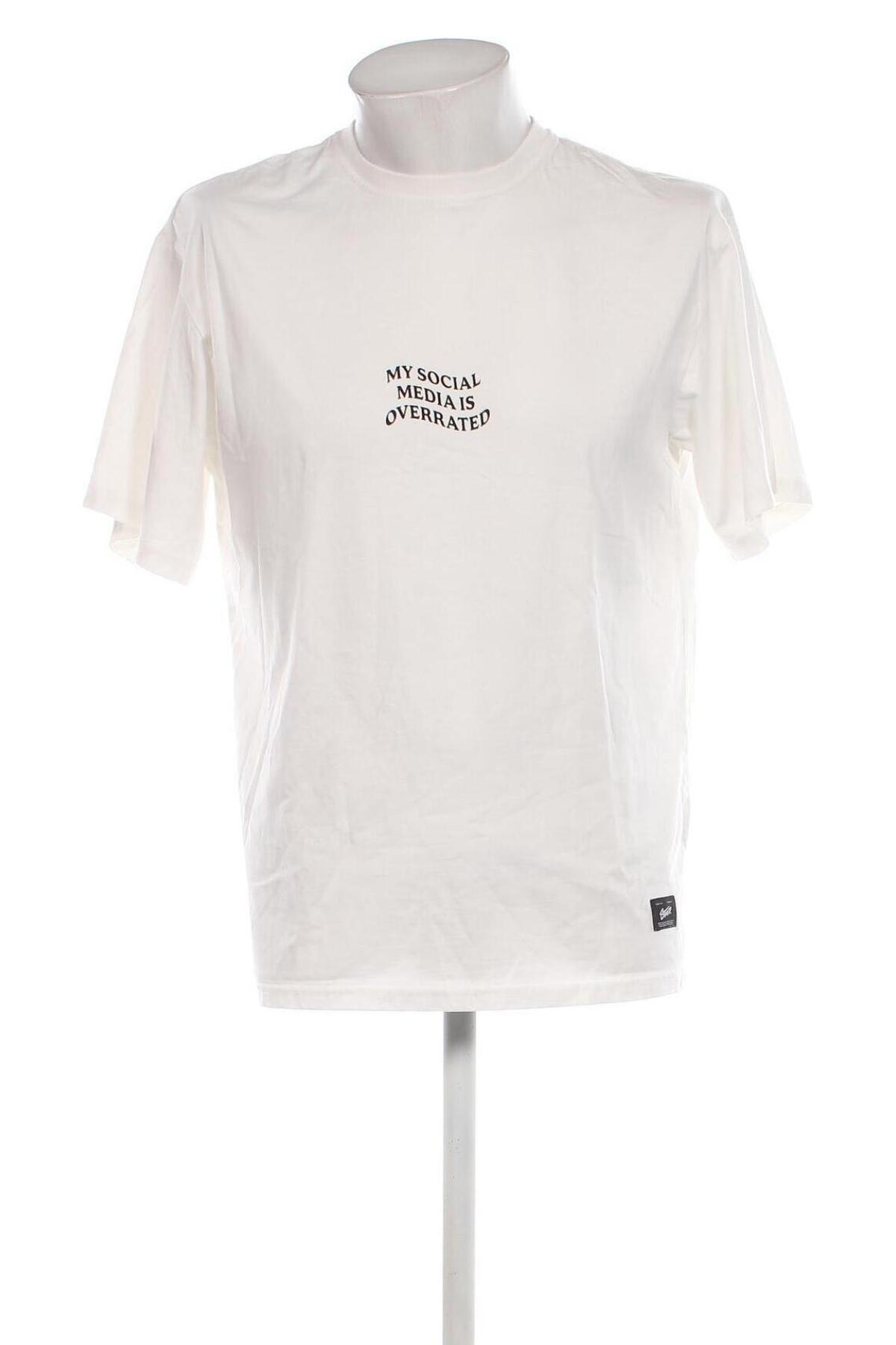 Pánské tričko  Pull&Bear, Velikost S, Barva Bílá, Cena  155,00 Kč