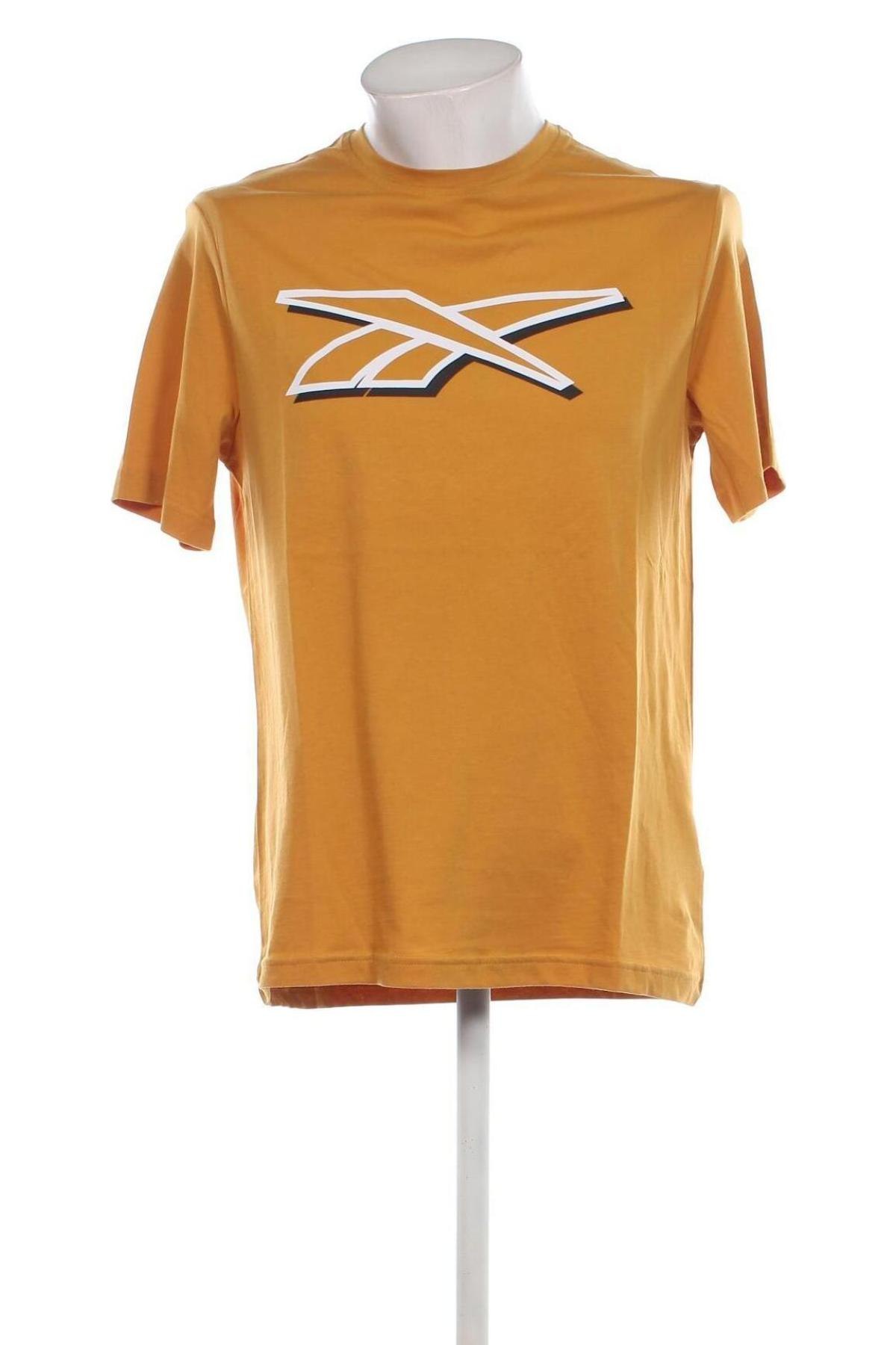 Мъжка тениска Reebok, Размер M, Цвят Жълт, Цена 28,00 лв.
