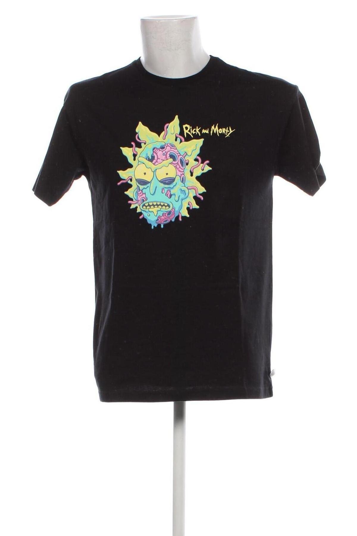 Ανδρικό t-shirt Rick and Morty, Μέγεθος S, Χρώμα Μαύρο, Τιμή 15,98 €