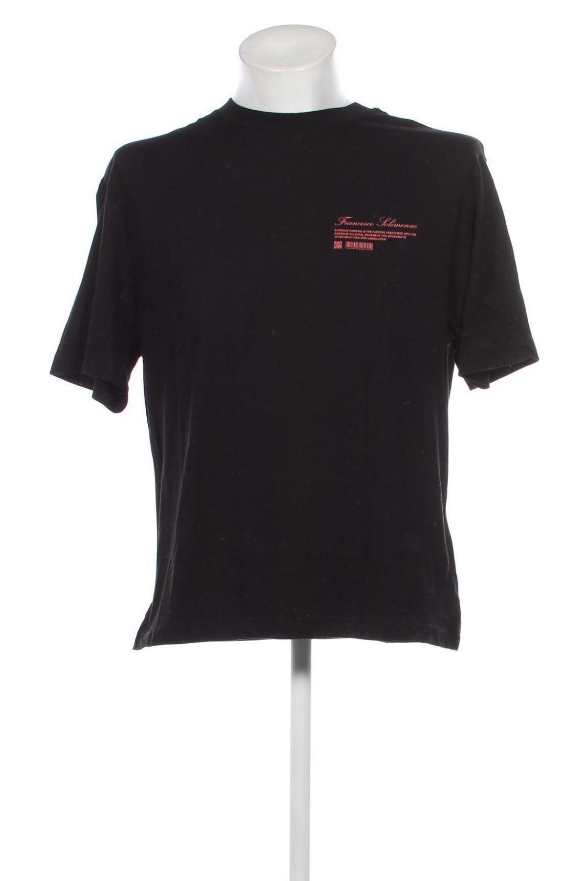 Herren T-Shirt River Island, Größe M, Farbe Schwarz, Preis 9,59 €