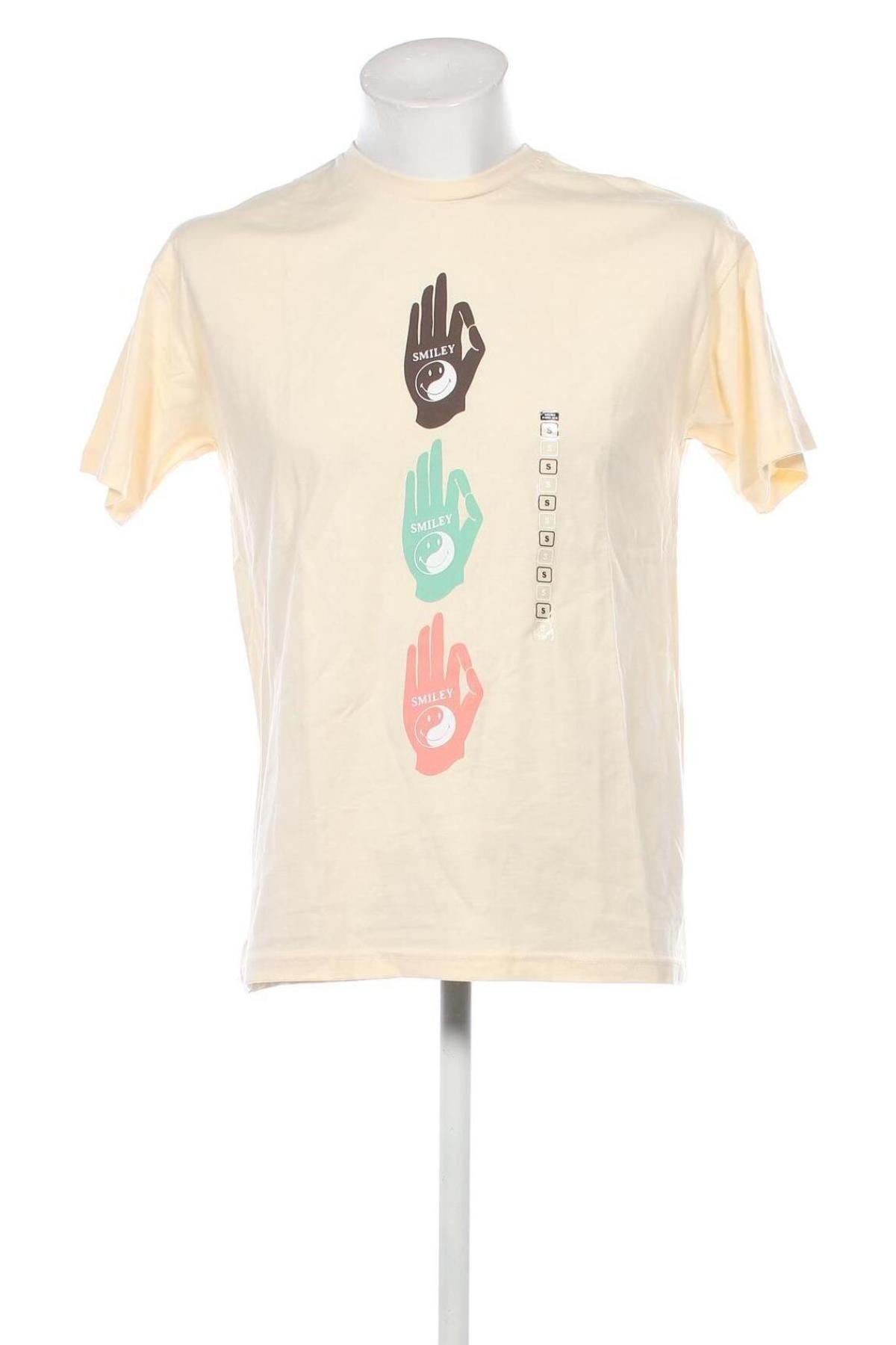 Herren T-Shirt Smiley World, Größe S, Farbe Gelb, Preis € 5,41