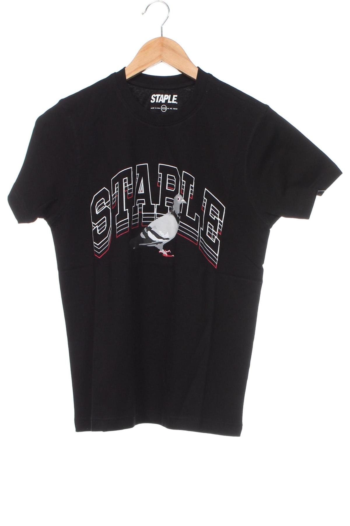 Herren T-Shirt Staple, Größe XXS, Farbe Schwarz, Preis € 7,99