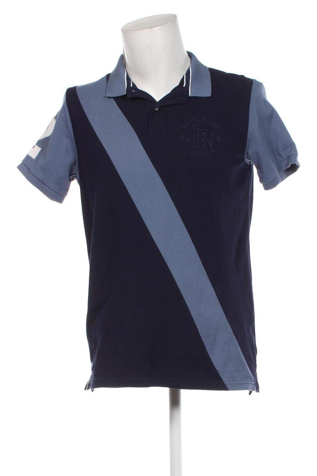 Herren T-Shirt Superdry, Größe L, Farbe Blau, Preis € 11,34