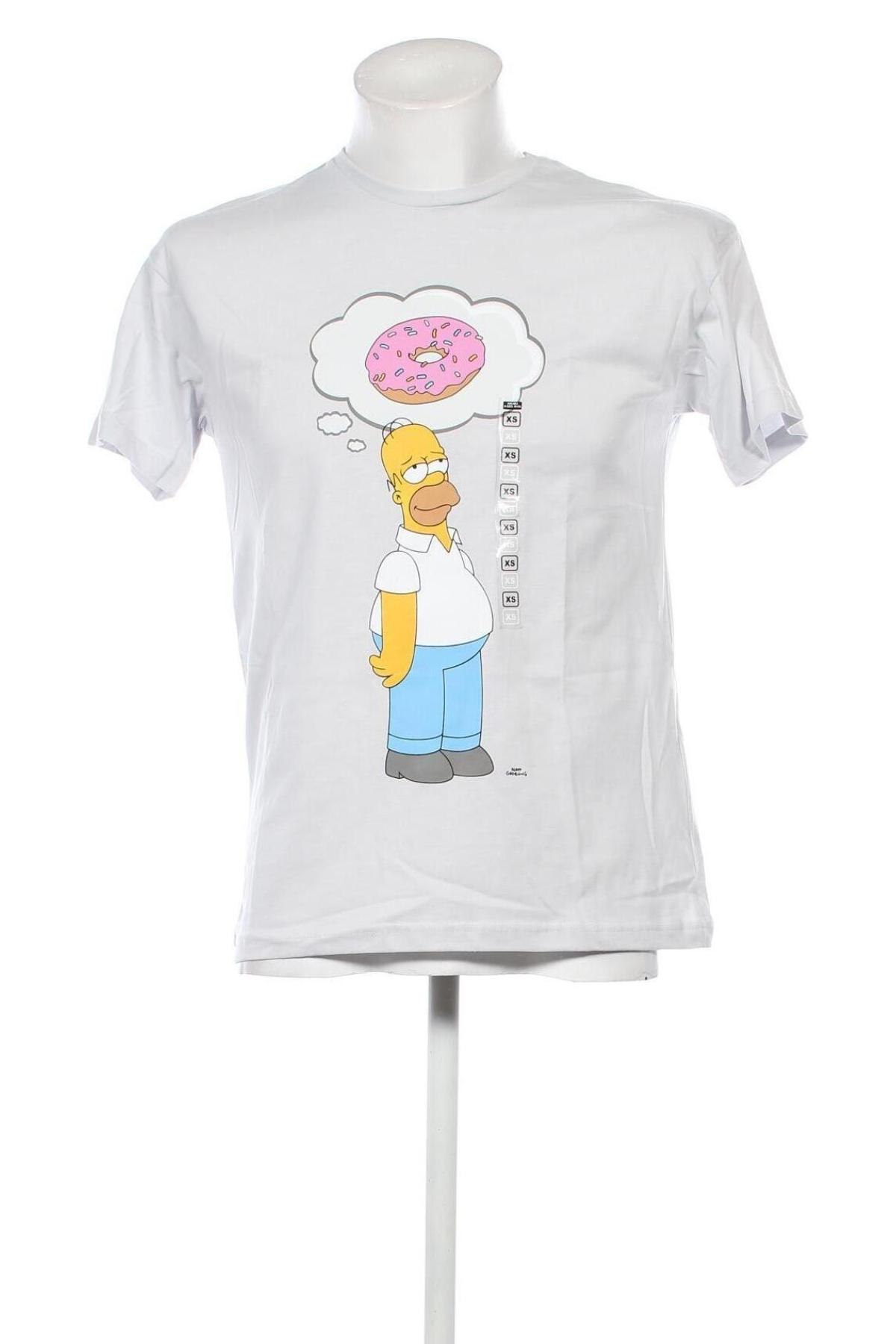 Мъжка тениска The Simpsons, Размер XS, Цвят Син, Цена 21,00 лв.