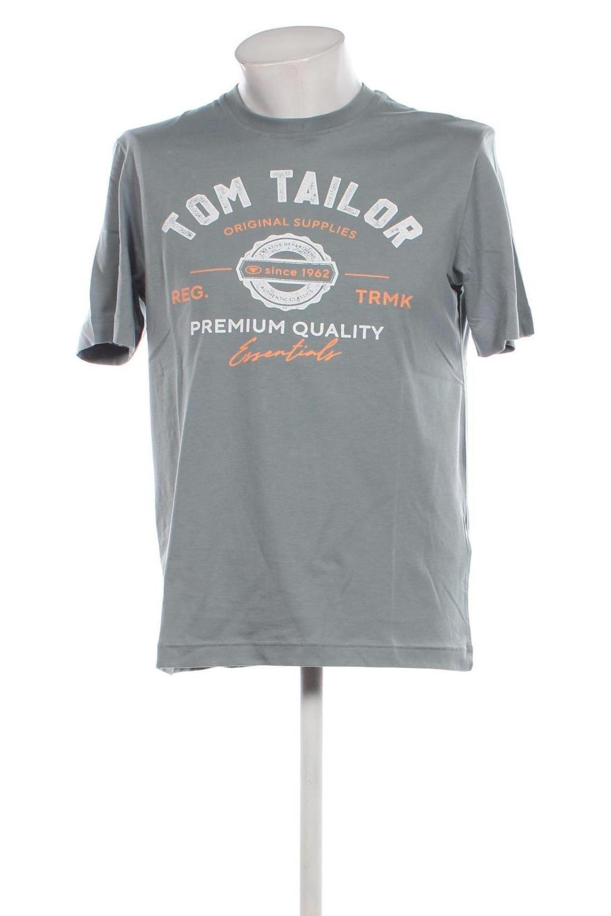 Herren T-Shirt Tom Tailor, Größe M, Farbe Grau, Preis 15,98 €