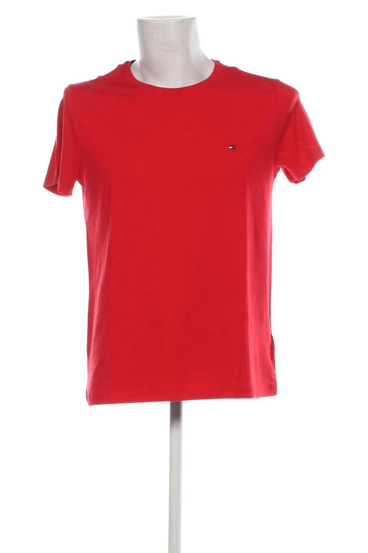 Pánské tričko  Tommy Hilfiger, Velikost XL, Barva Červená, Cena  1 116,00 Kč