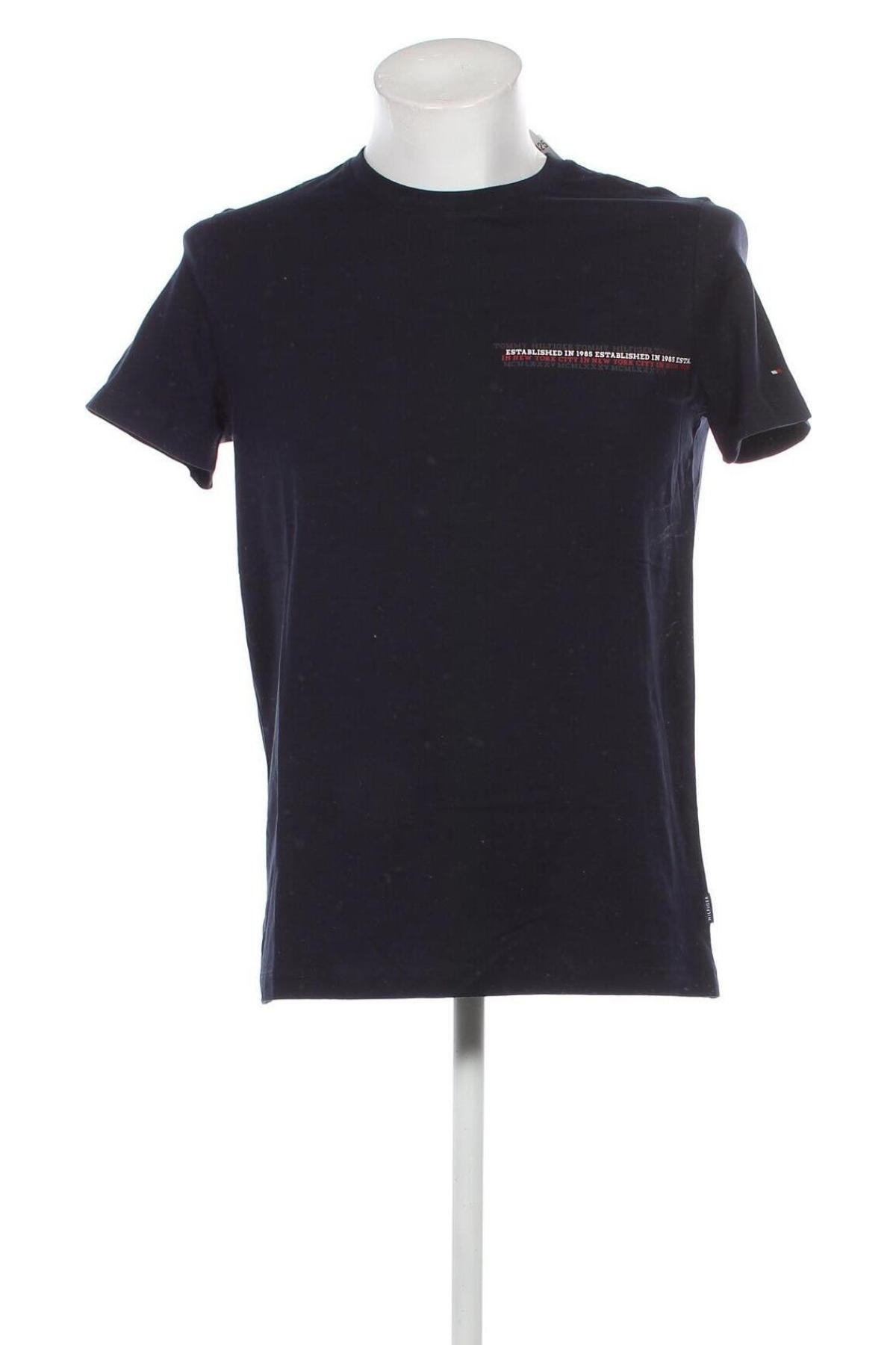 Pánske tričko  Tommy Hilfiger, Veľkosť M, Farba Modrá, Cena  37,71 €