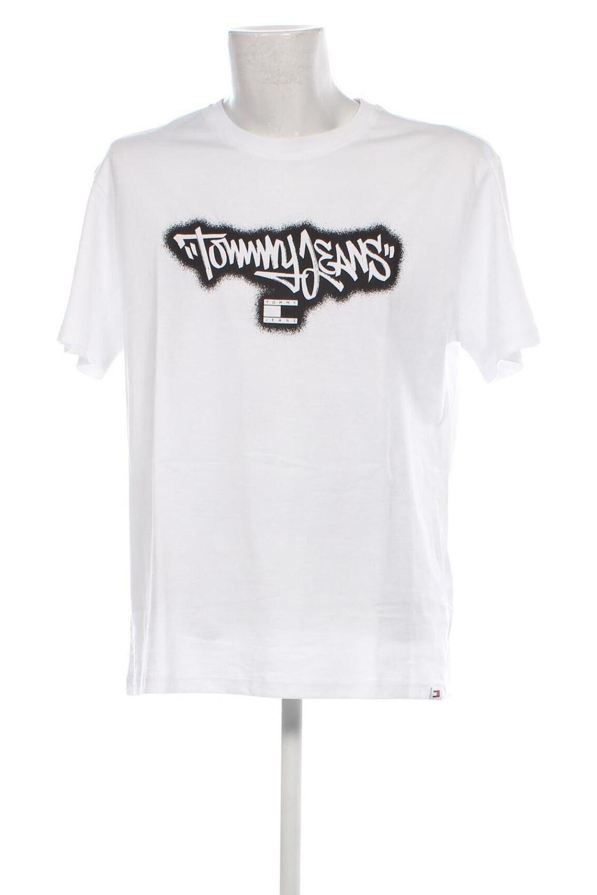 Pánské tričko  Tommy Jeans, Velikost L, Barva Bílá, Cena  1 116,00 Kč
