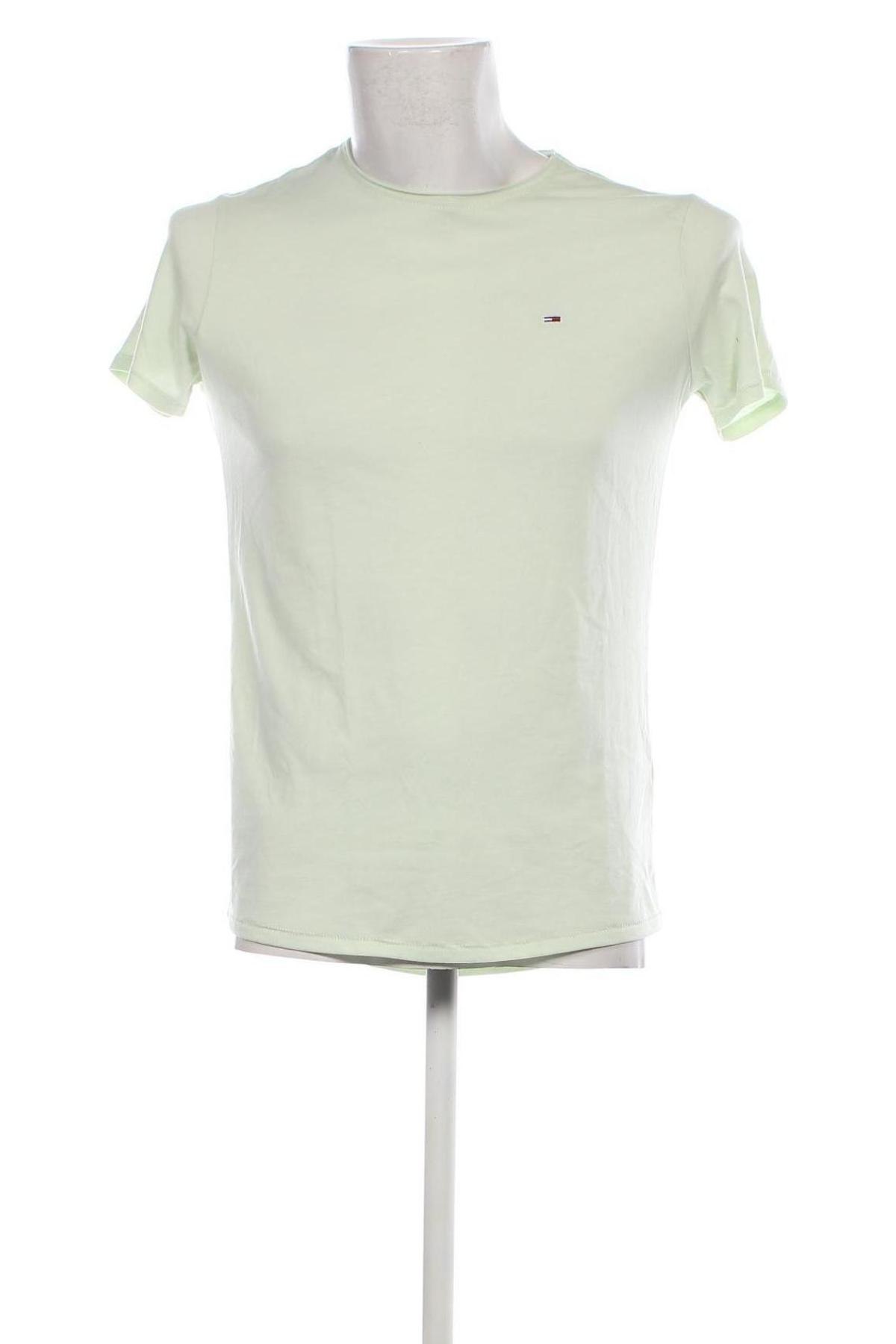 Herren T-Shirt Tommy Jeans, Größe S, Farbe Grün, Preis 37,71 €