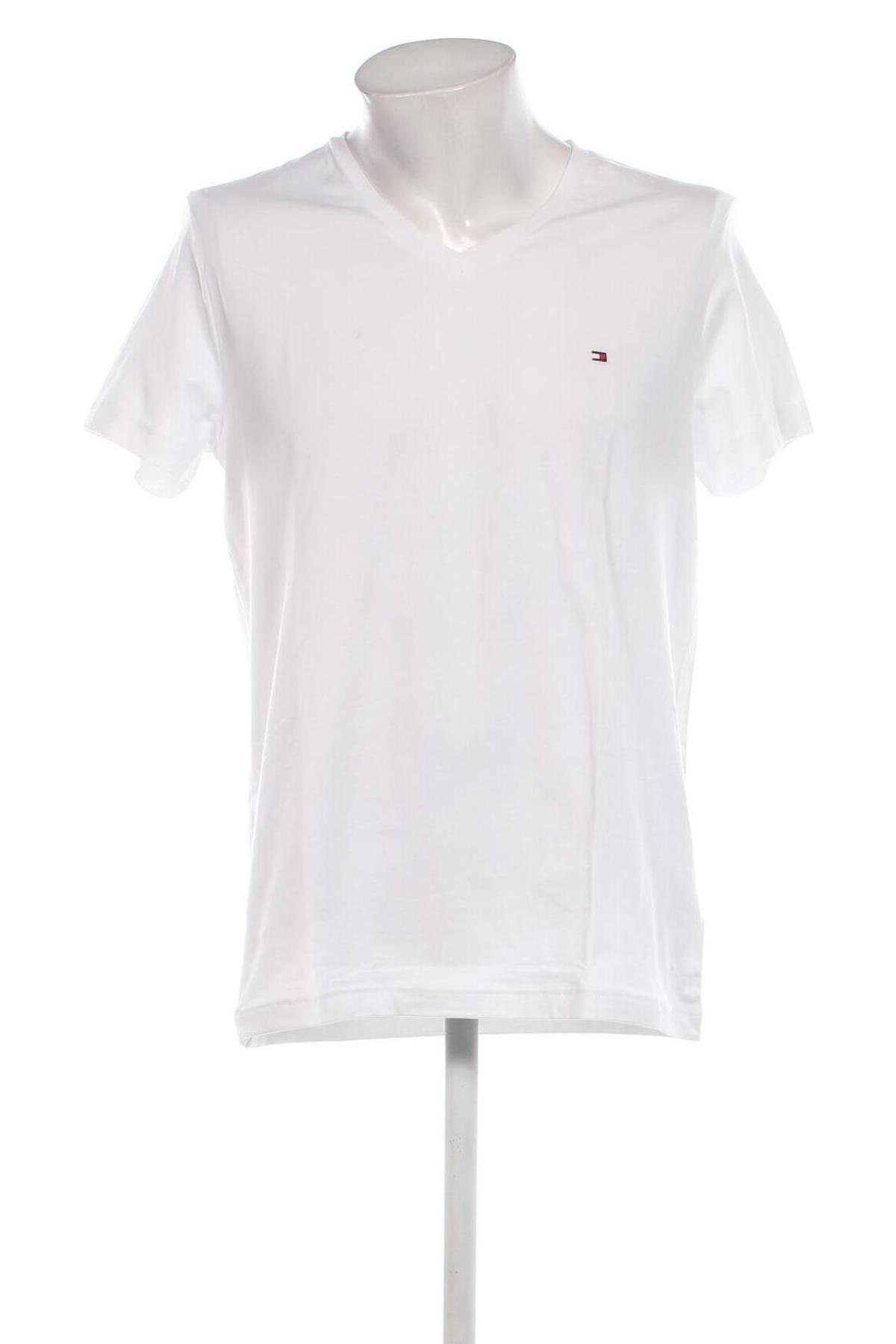 Męski T-shirt Tommy Jeans, Rozmiar XL, Kolor Biały, Cena 194,98 zł