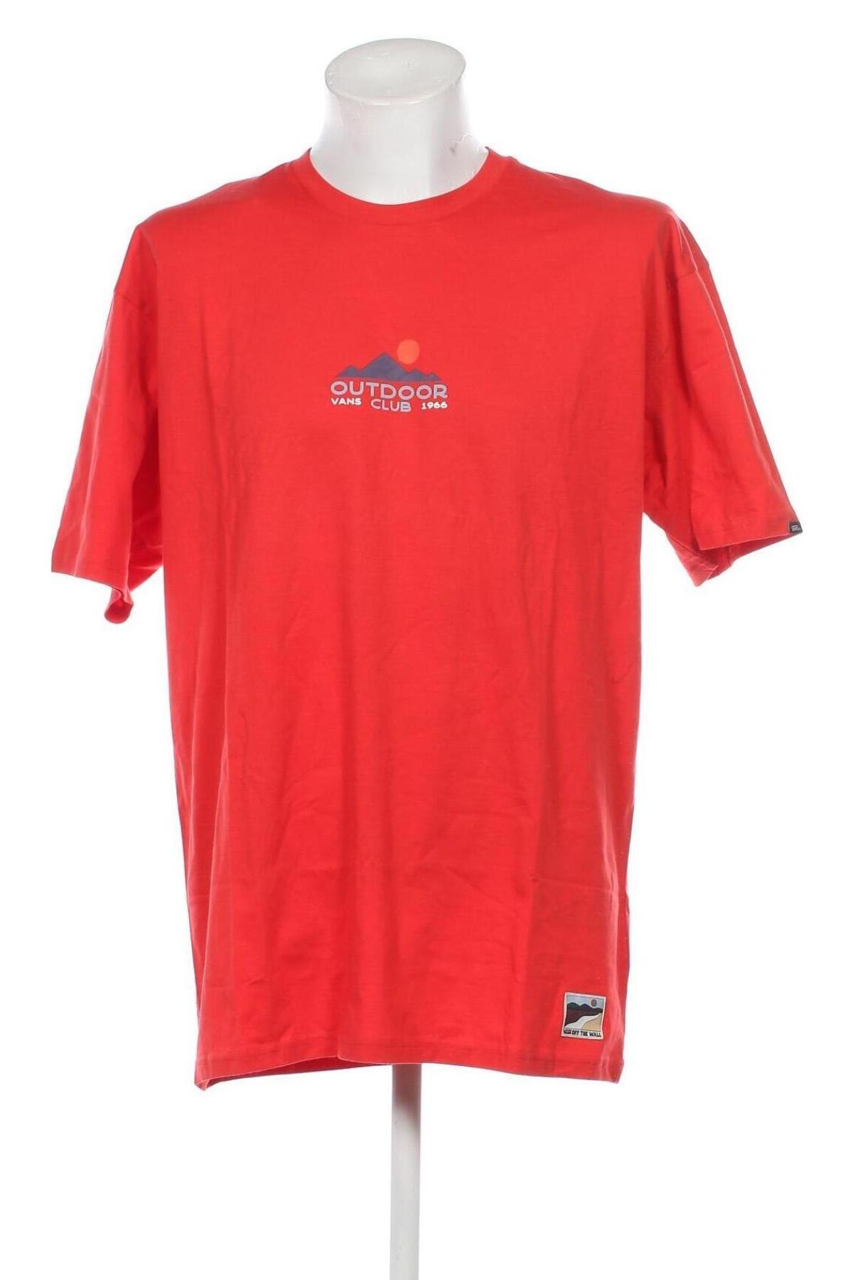 Ανδρικό t-shirt Vans, Μέγεθος XL, Χρώμα Κόκκινο, Τιμή 21,55 €