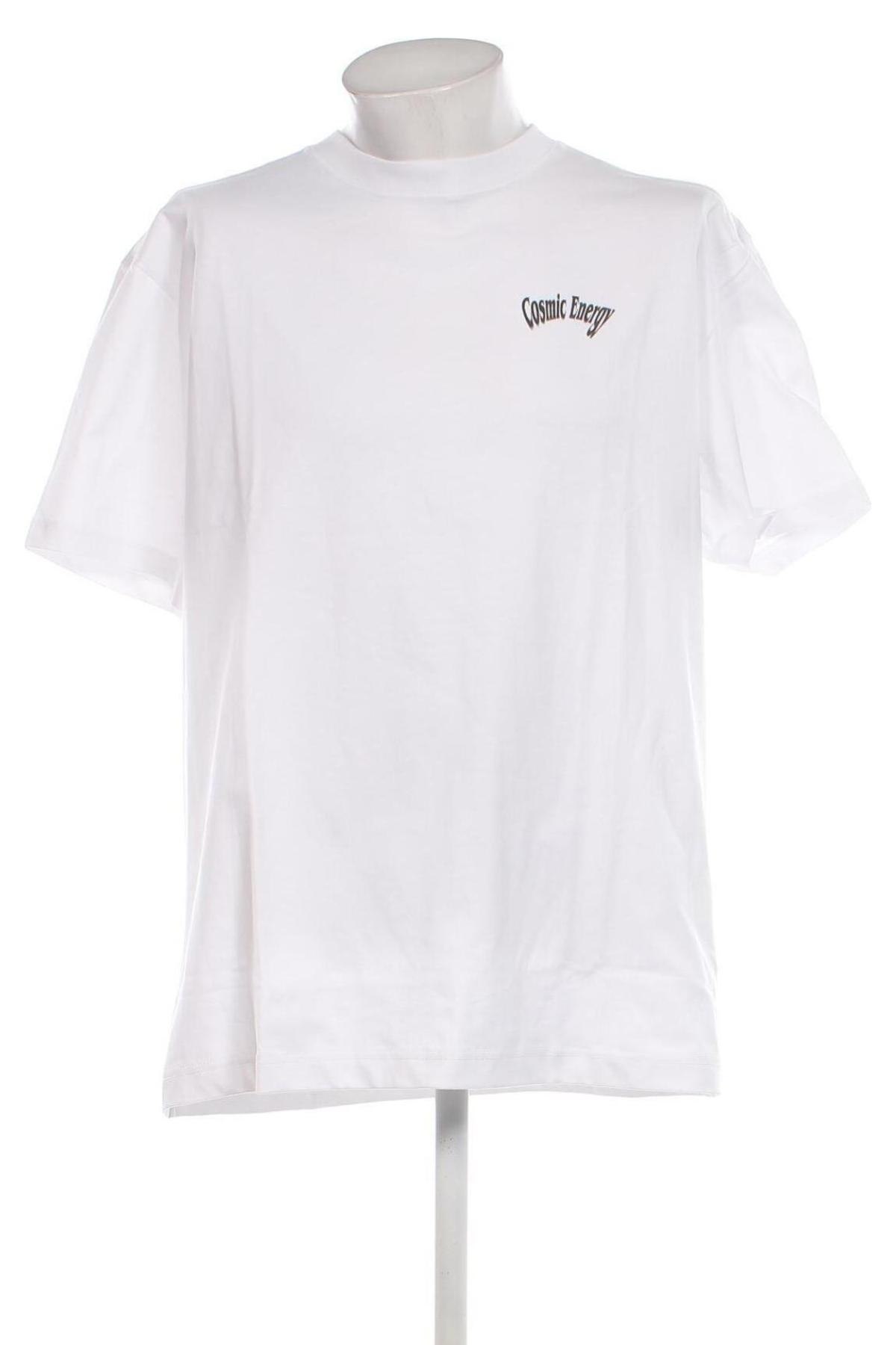Herren T-Shirt Weekday, Größe L, Farbe Weiß, Preis 16,49 €