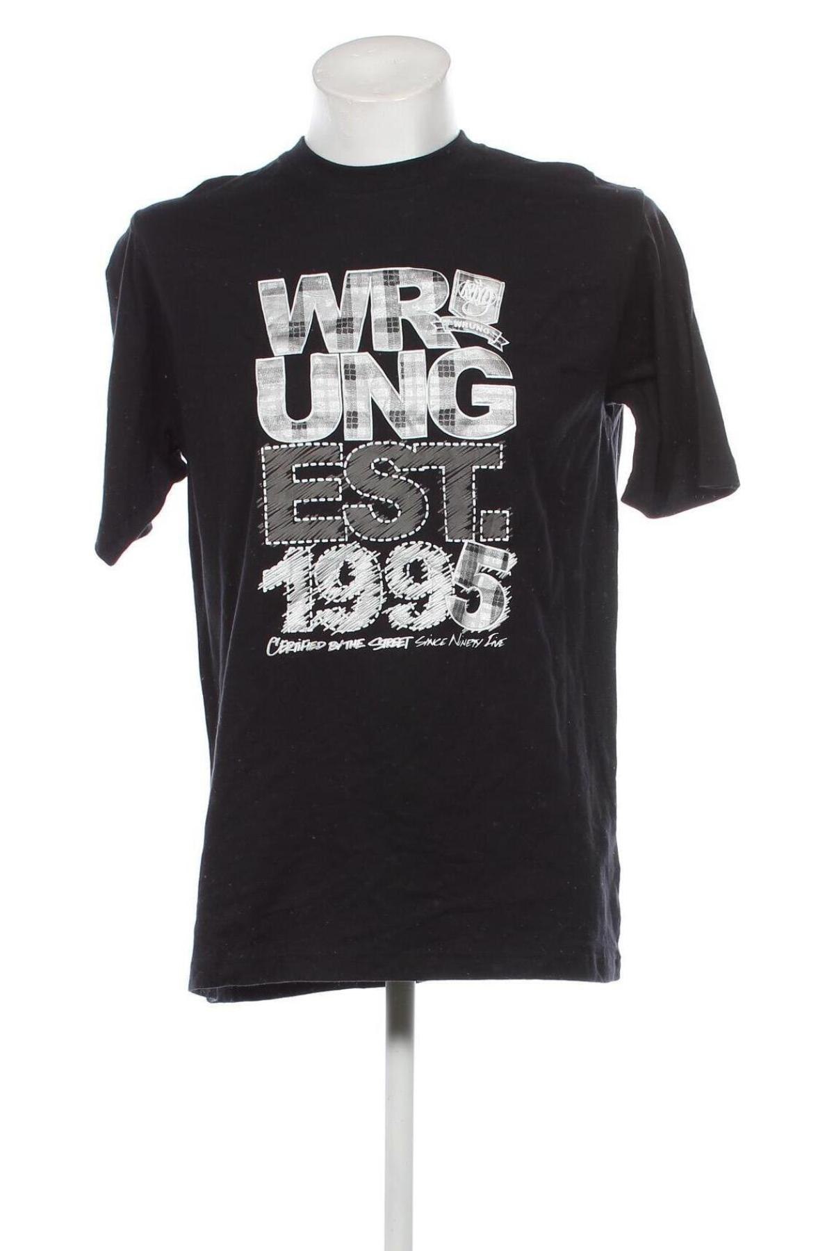 Ανδρικό t-shirt Wrung, Μέγεθος M, Χρώμα Μαύρο, Τιμή 11,13 €