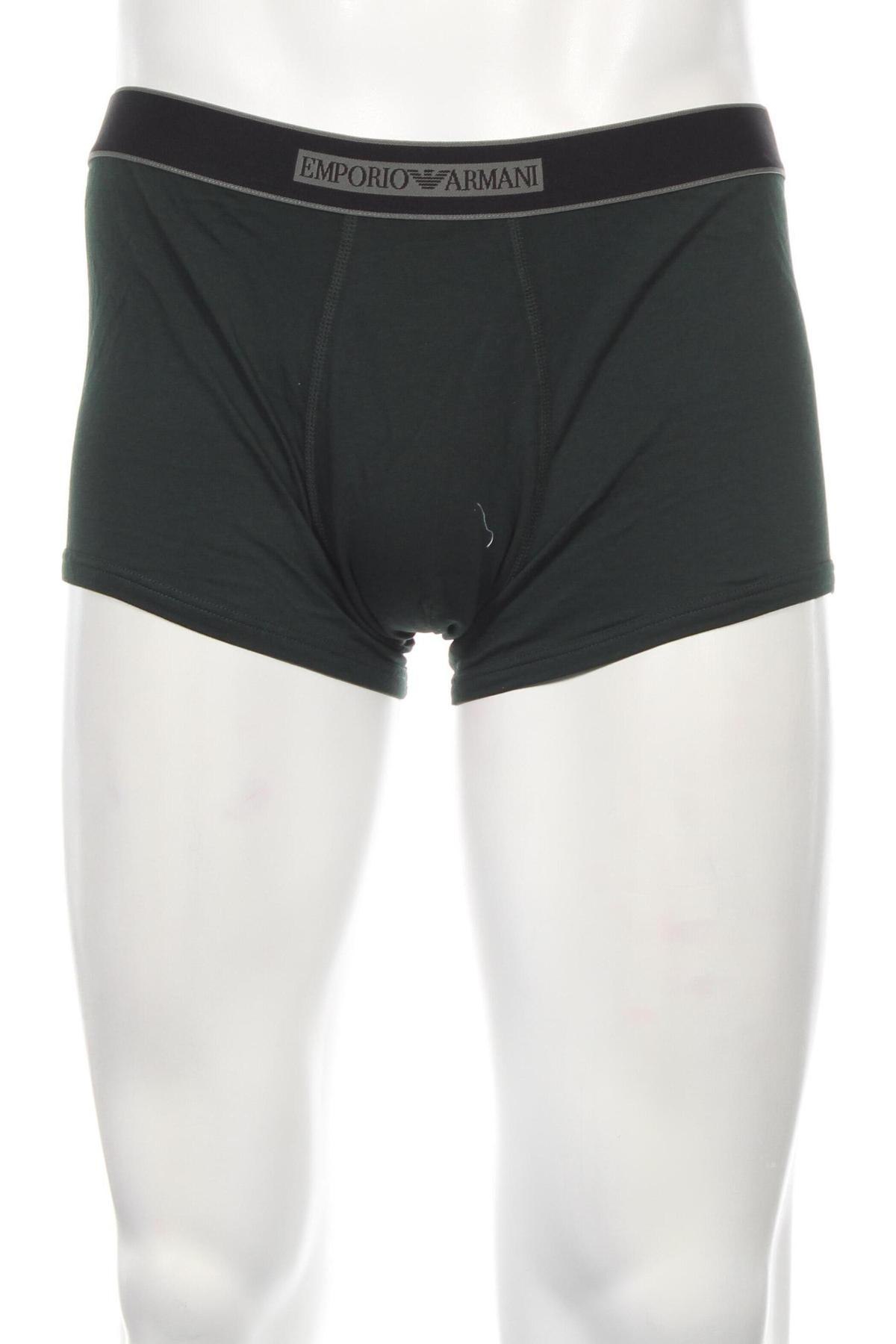 Boxeri bărbătești Emporio Armani Underwear, Mărime XL, Culoare Verde, Preț 155,26 Lei