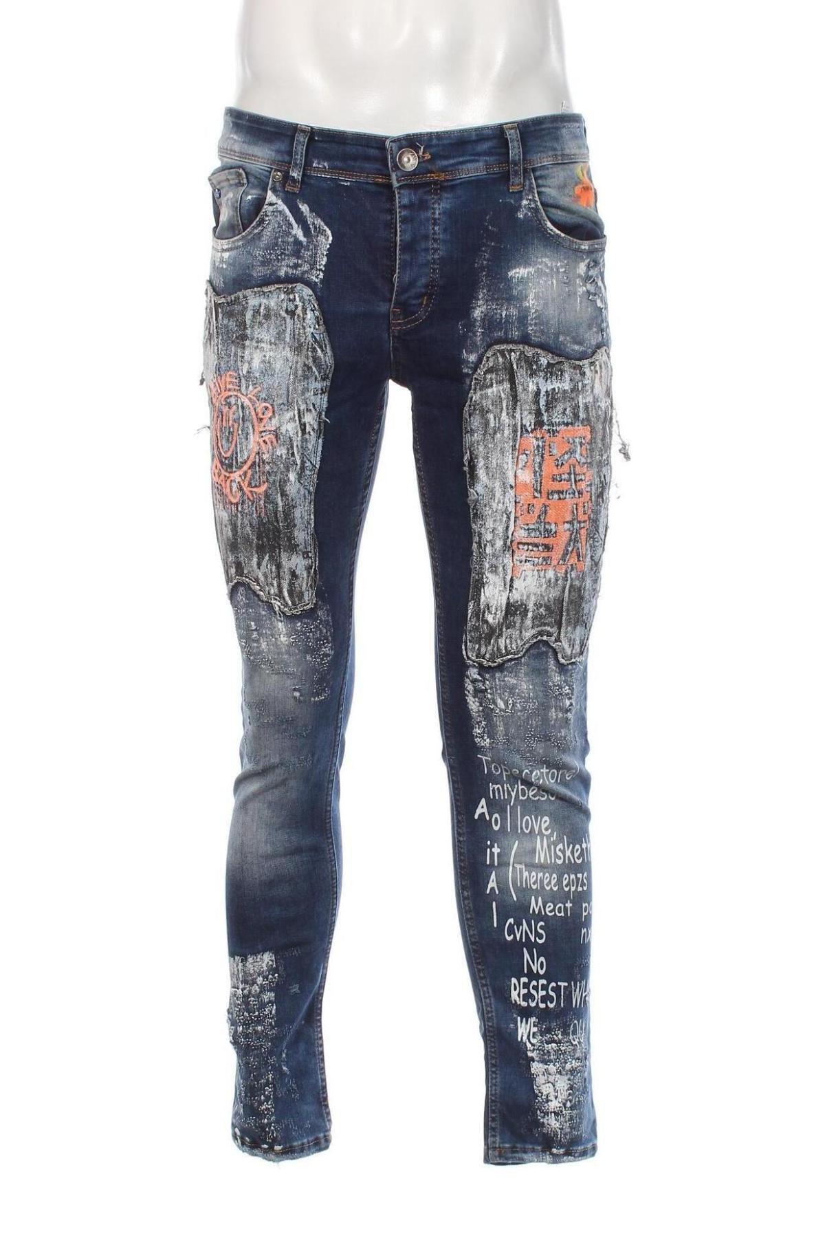 Herren Jeans, Größe M, Farbe Blau, Preis 10,09 €