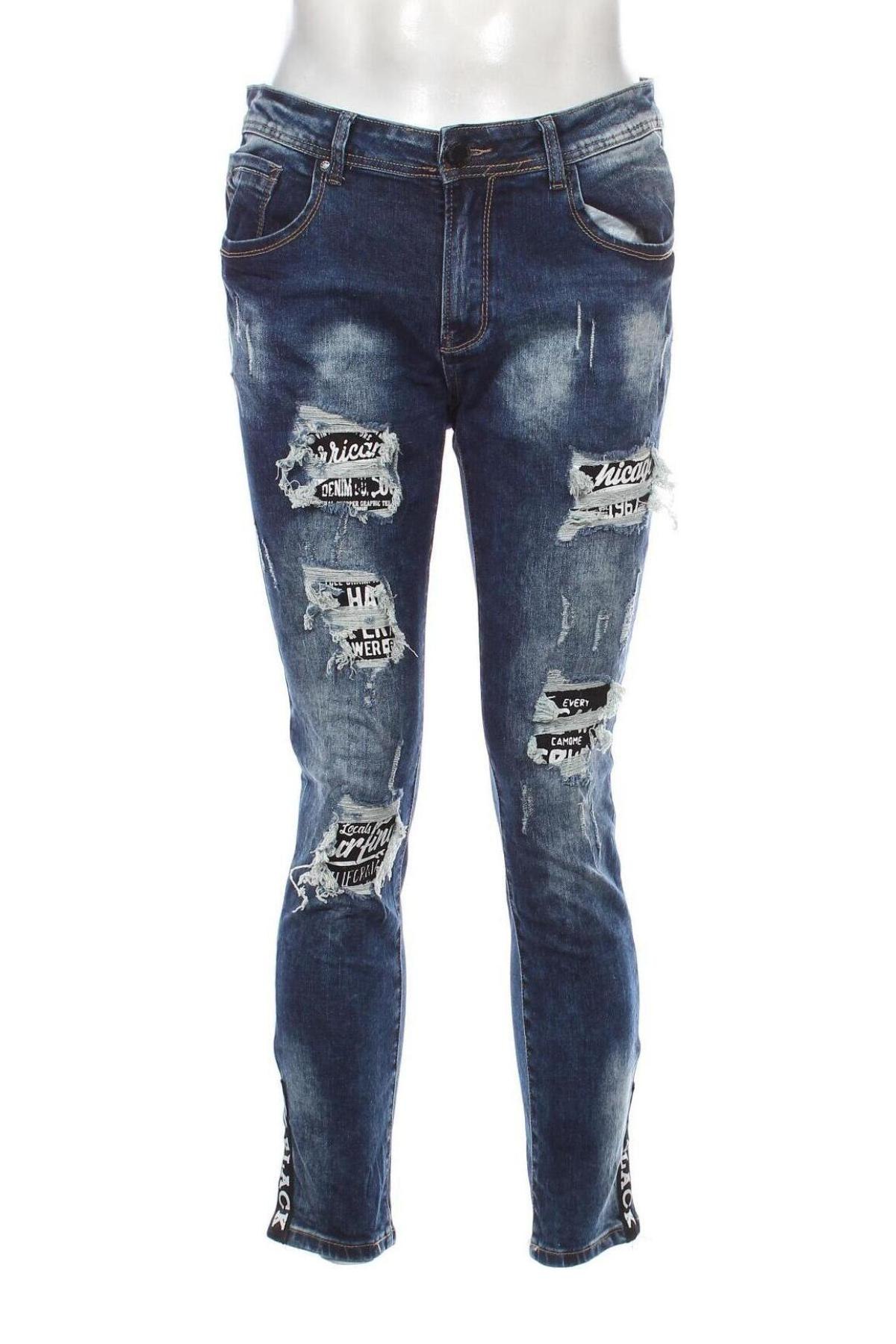 Herren Jeans, Größe M, Farbe Blau, Preis 11,10 €