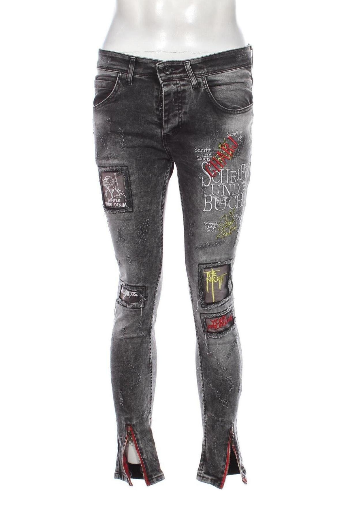 Herren Jeans, Größe M, Farbe Grau, Preis € 20,18