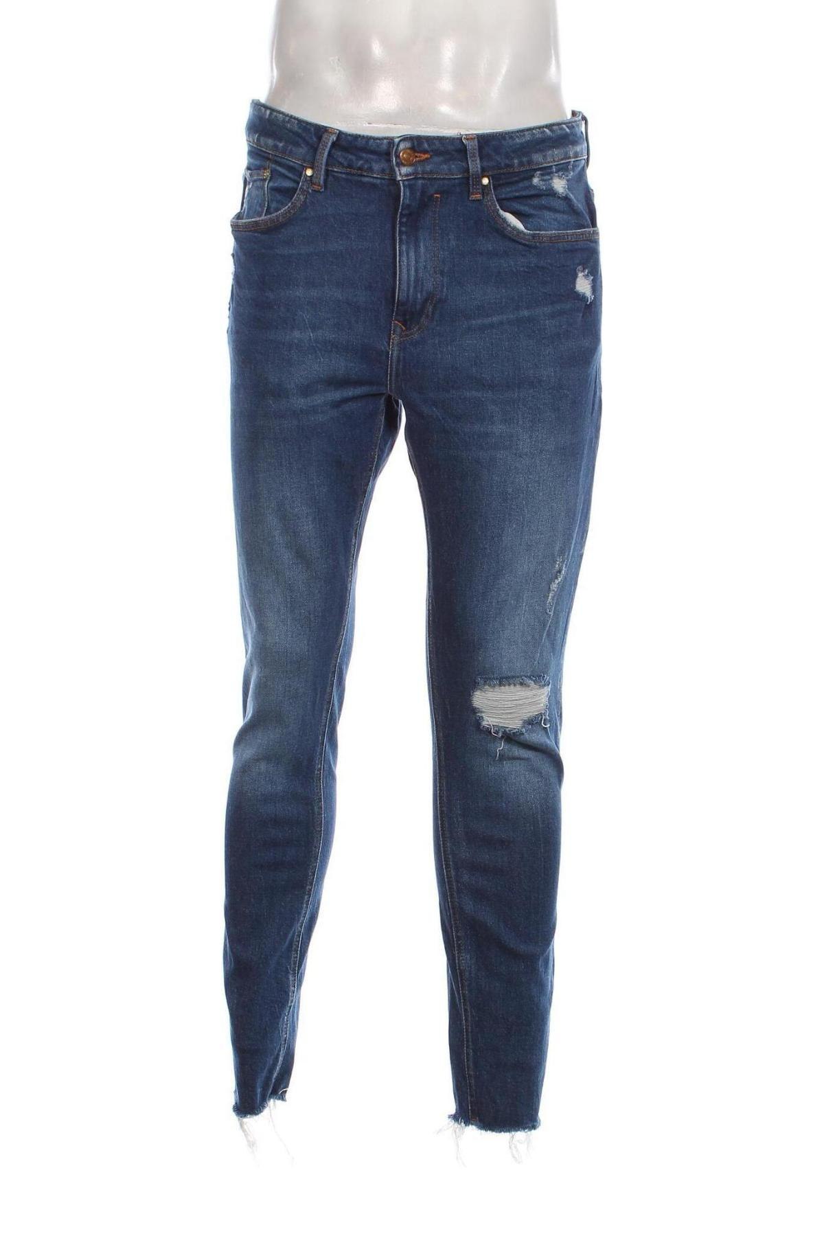 Herren Jeans Bershka, Größe L, Farbe Blau, Preis 12,79 €