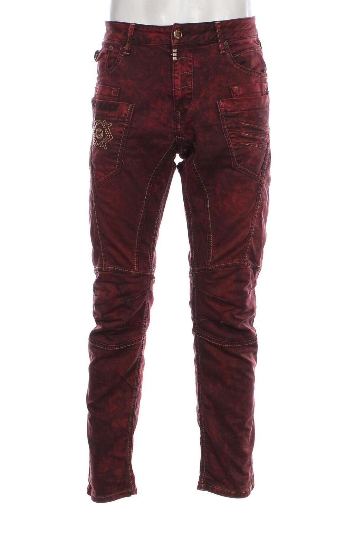 Pánske džínsy  Cipo & Baxx, Veľkosť L, Farba Červená, Cena  23,25 €