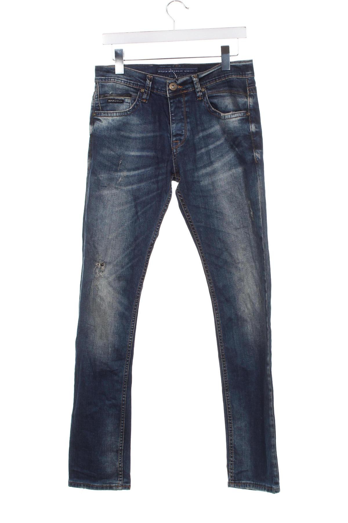 Herren Jeans DENIM REPUBLIC, Größe M, Farbe Blau, Preis 13,40 €