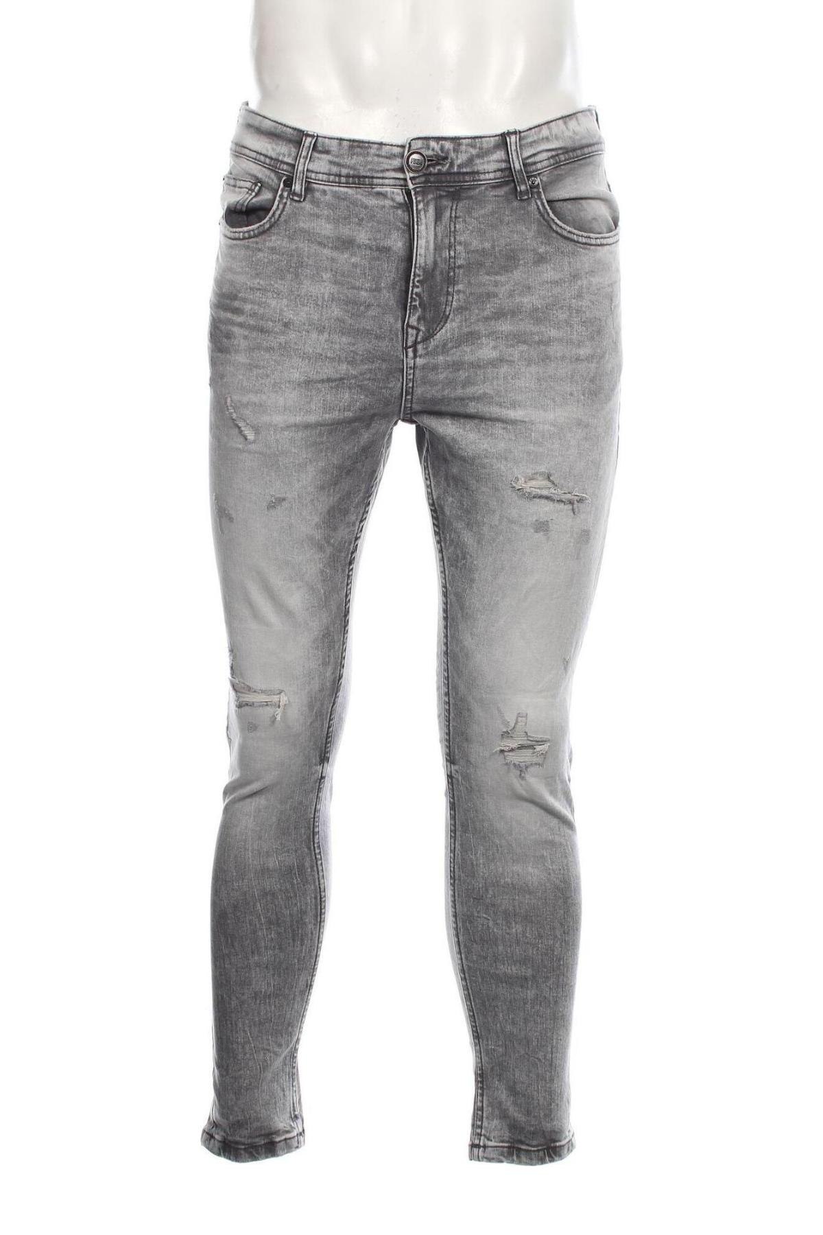 Herren Jeans FSBN, Größe M, Farbe Grau, Preis € 11,10