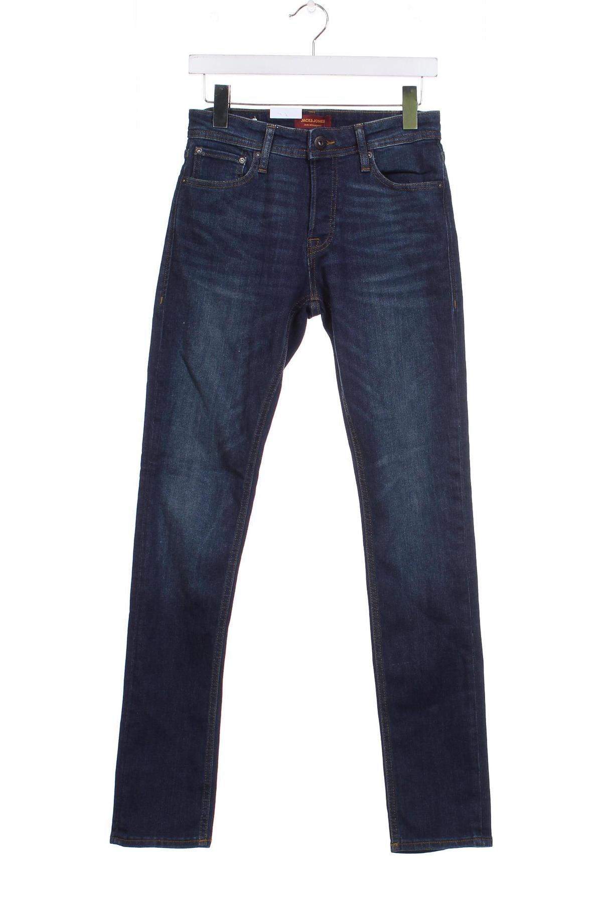 Męskie jeansy Jack & Jones, Rozmiar S, Kolor Niebieski, Cena 49,99 zł