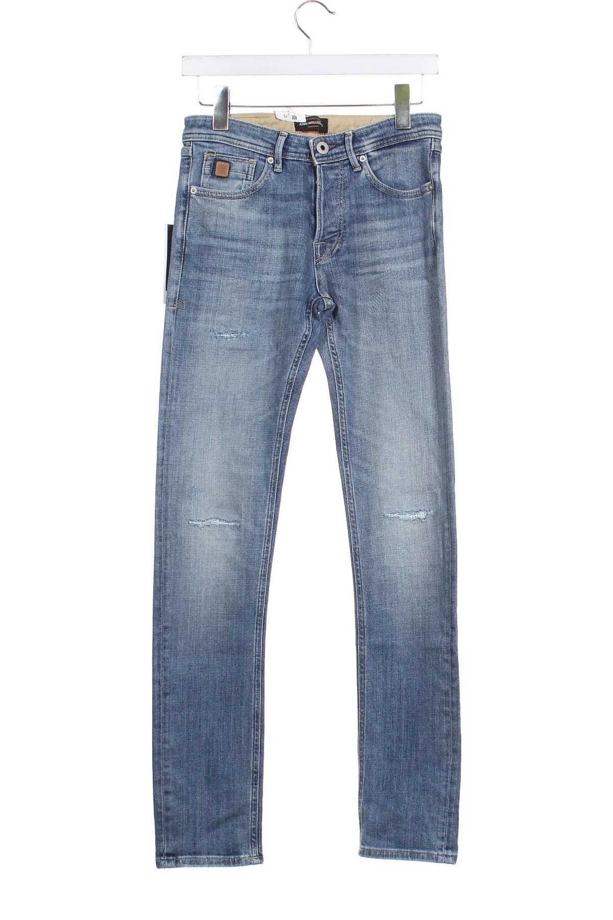 Męskie jeansy Jack & Jones, Rozmiar S, Kolor Niebieski, Cena 45,99 zł