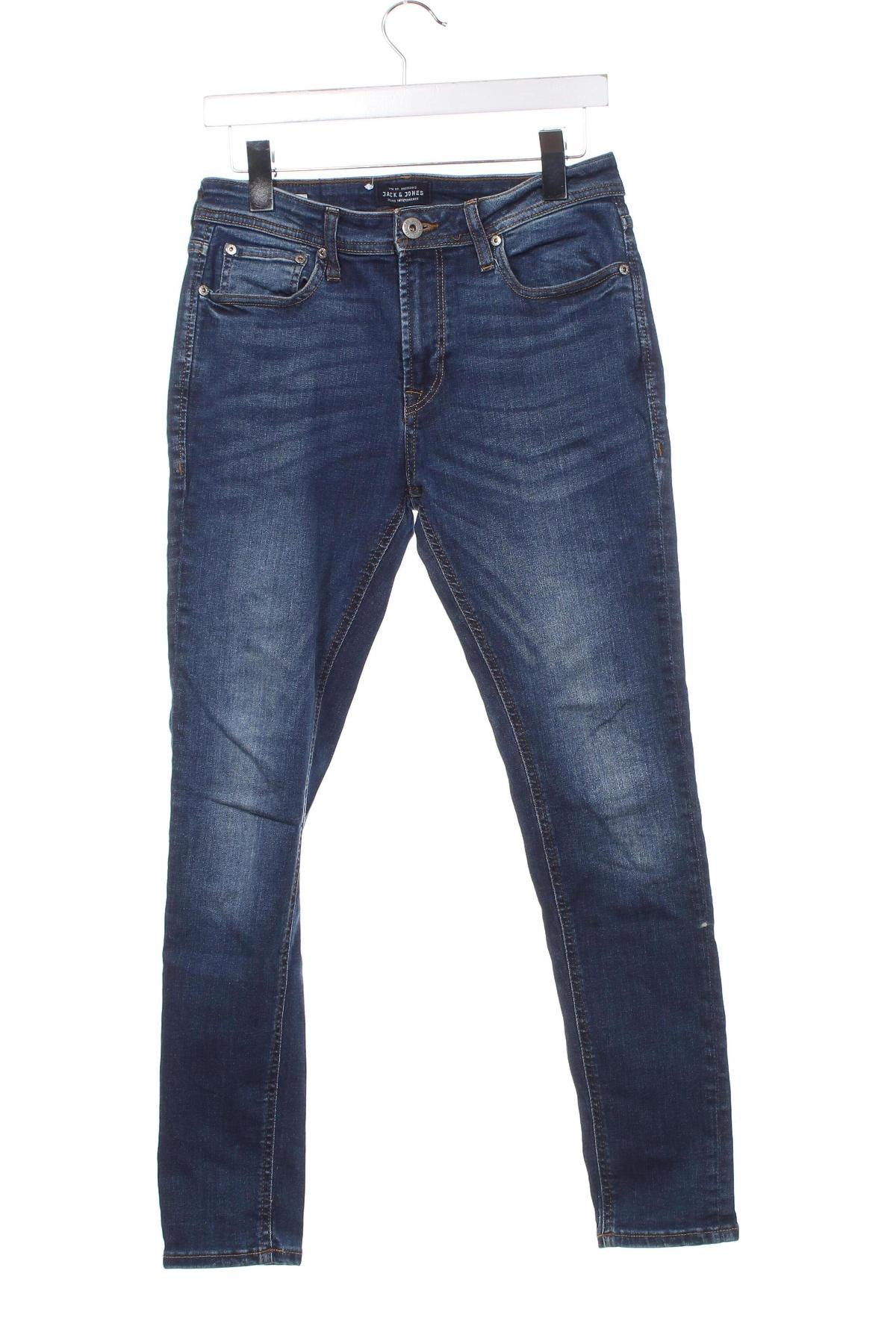 Męskie jeansy Jack & Jones, Rozmiar S, Kolor Niebieski, Cena 29,99 zł