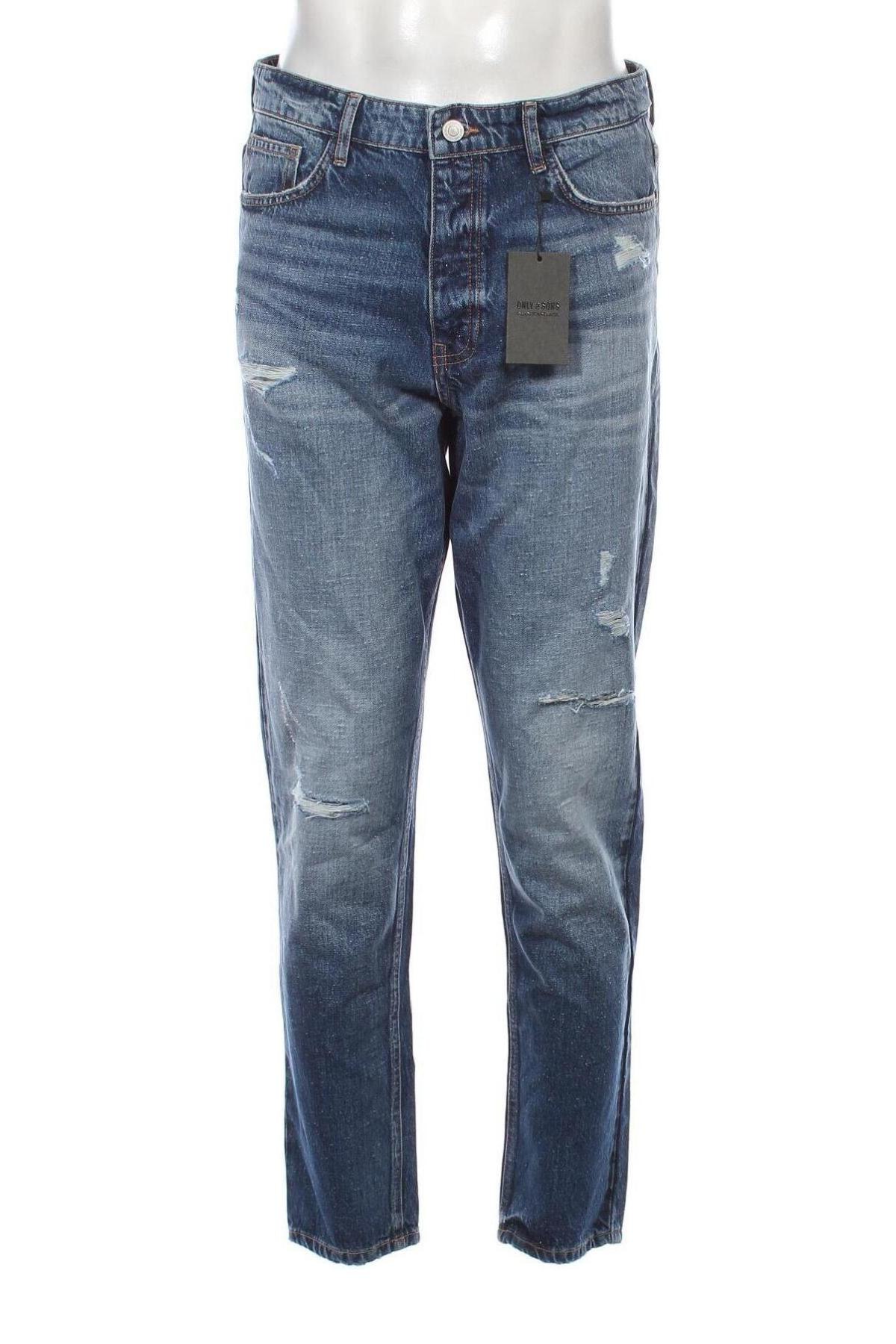 Herren Jeans Only & Sons, Größe M, Farbe Blau, Preis € 12,33