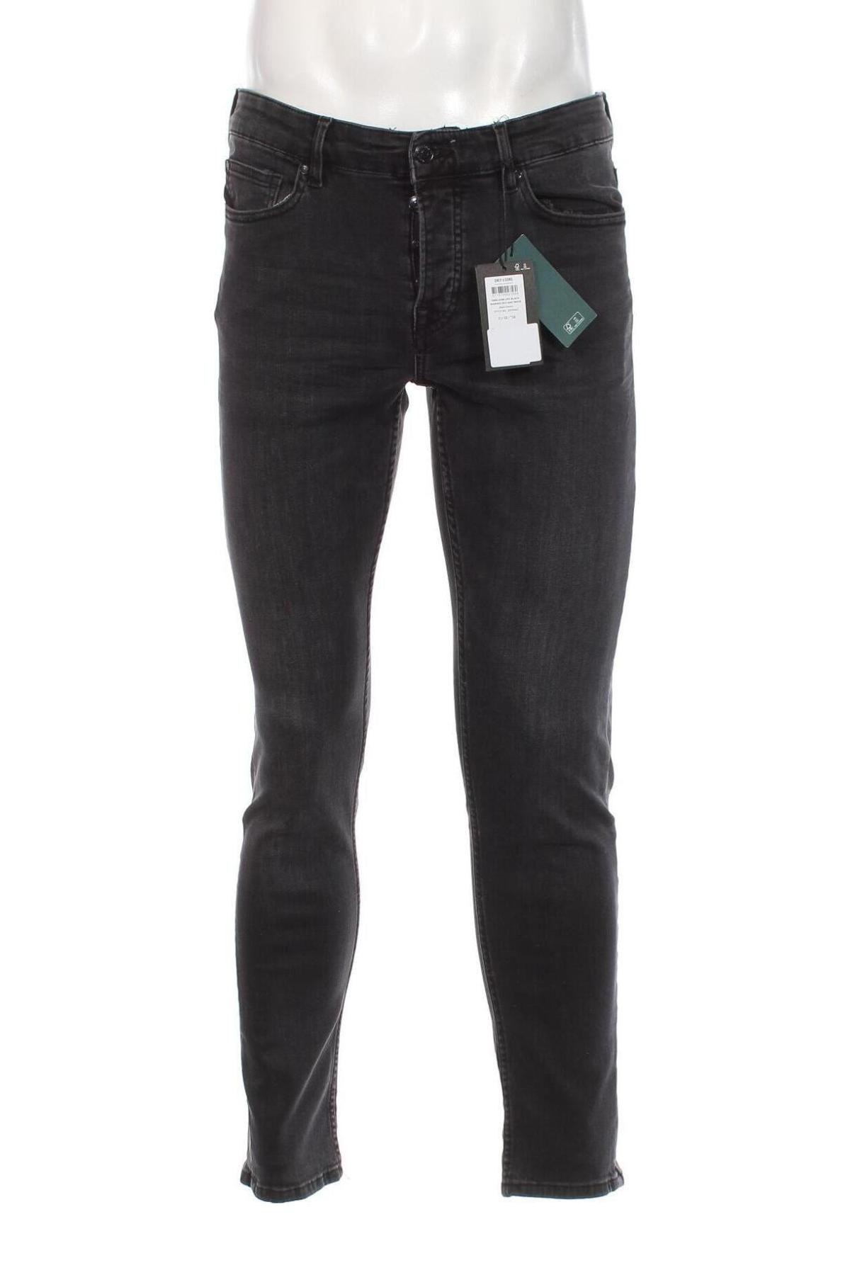 Herren Jeans Only & Sons, Größe M, Farbe Schwarz, Preis € 12,09