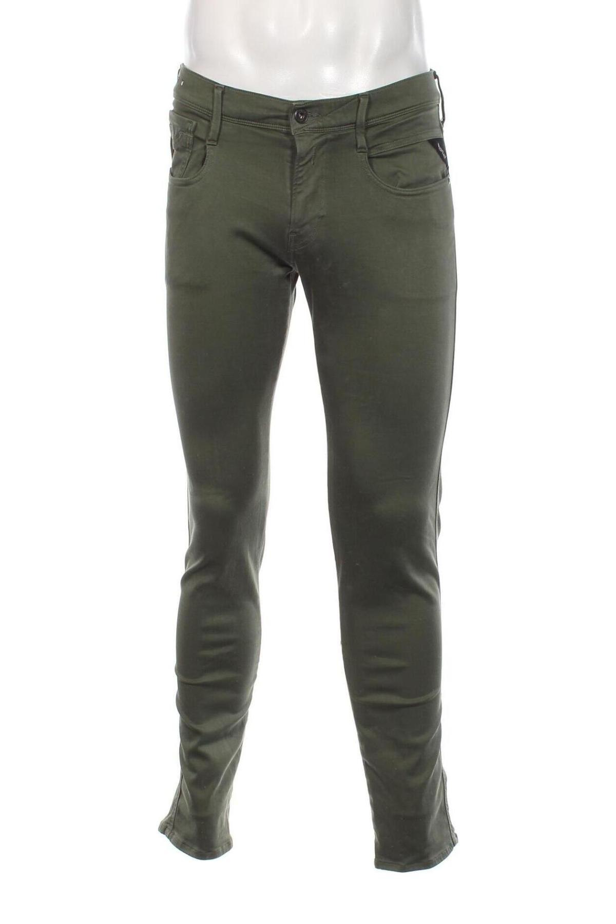 Herren Jeans Replay, Größe M, Farbe Grün, Preis 36,74 €