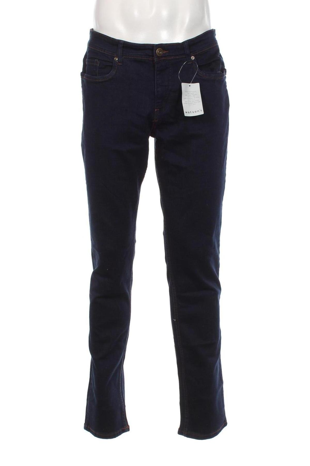 Herren Jeans Watson's, Größe L, Farbe Blau, Preis € 35,60