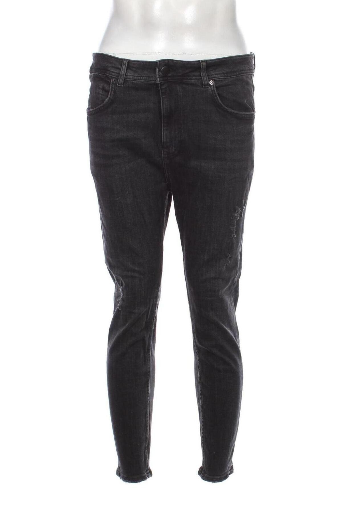 Herren Jeans Zara, Größe L, Farbe Grau, Preis 11,27 €