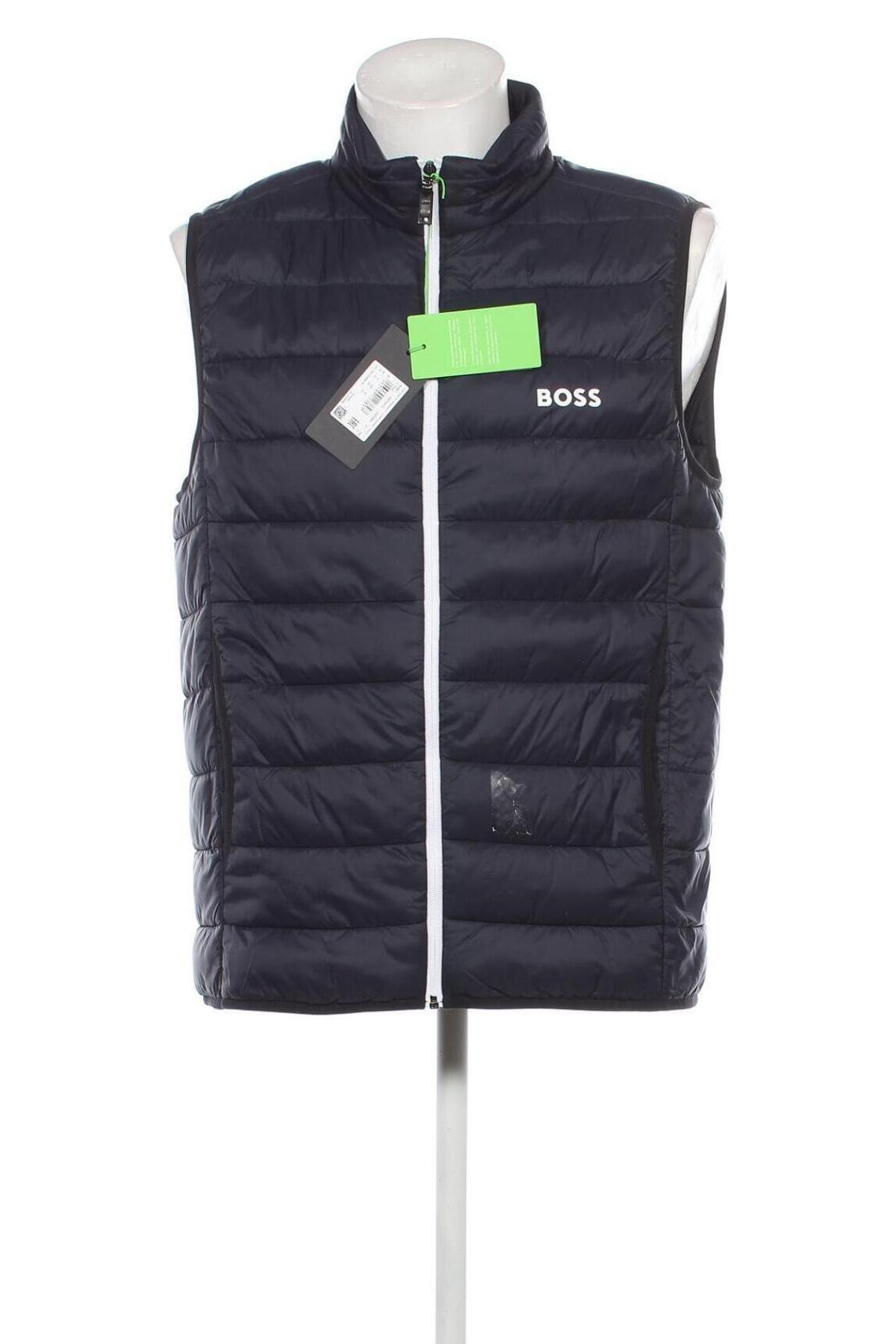 Ανδρικό γιλέκο Boss Green, Μέγεθος XL, Χρώμα Μπλέ, Τιμή 93,64 €