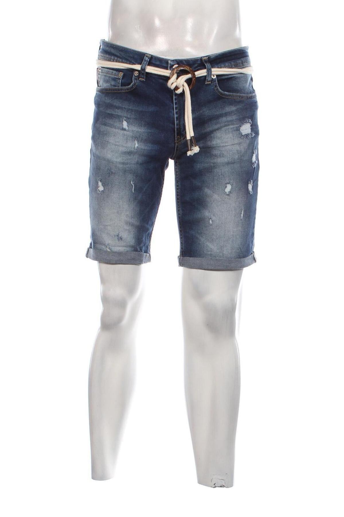 Ανδρικό κοντό παντελόνι, Μέγεθος M, Χρώμα Μπλέ, Τιμή 13,00 €