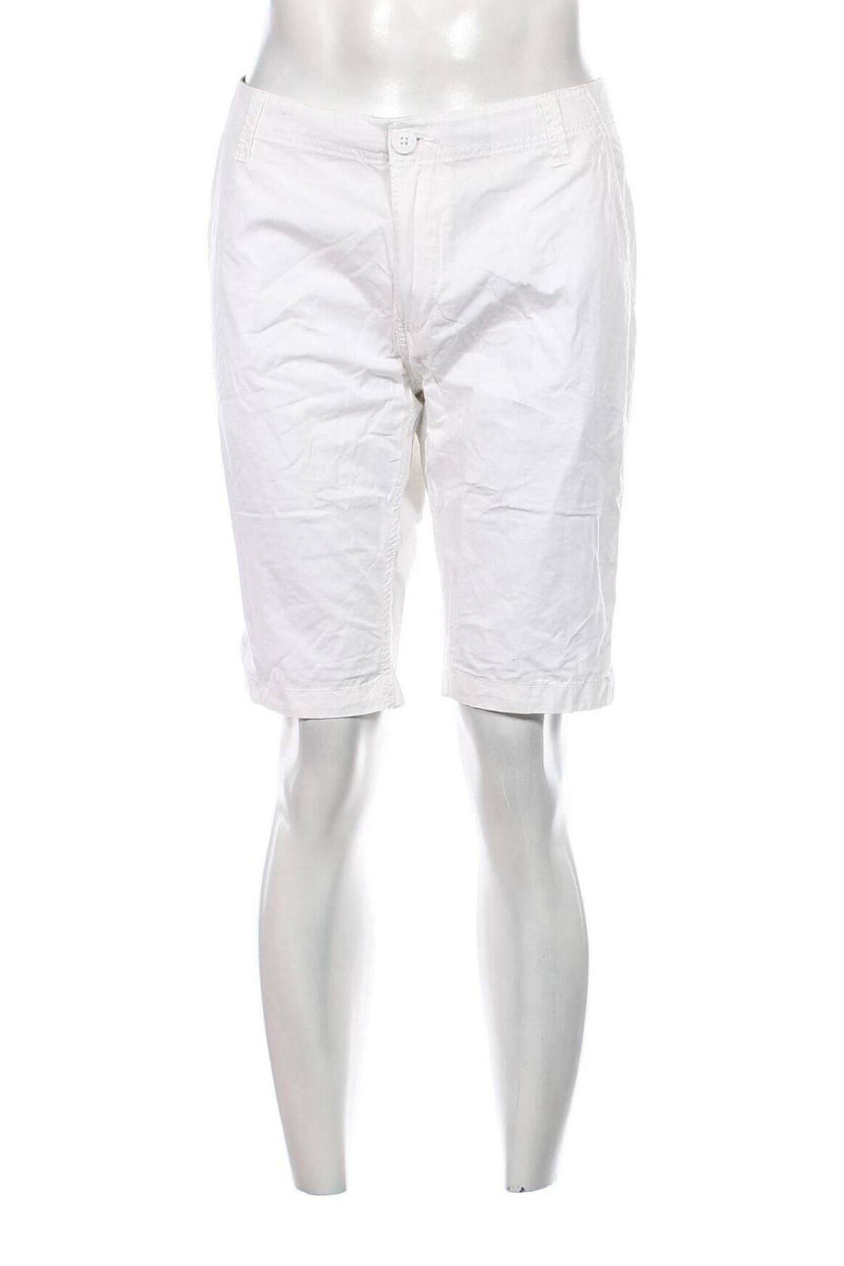 Ανδρικό κοντό παντελόνι, Μέγεθος XL, Χρώμα Λευκό, Τιμή 14,69 €