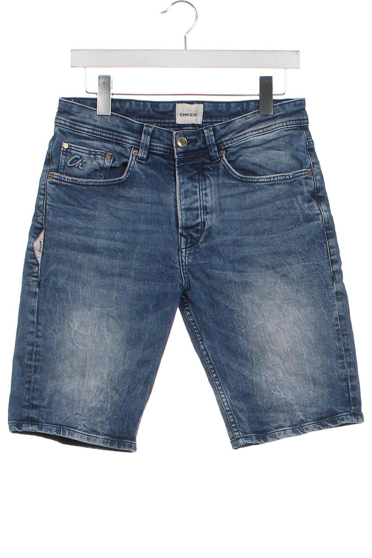 Pantaloni scurți de bărbați Chasin', Mărime S, Culoare Albastru, Preț 150,00 Lei