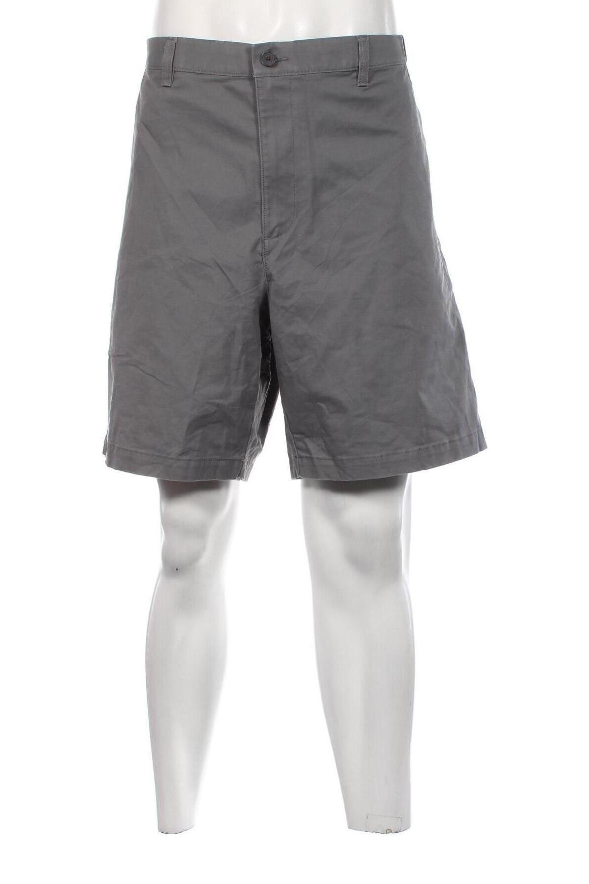 Ανδρικό κοντό παντελόνι Croft & Barrow, Μέγεθος 3XL, Χρώμα Γκρί, Τιμή 15,46 €