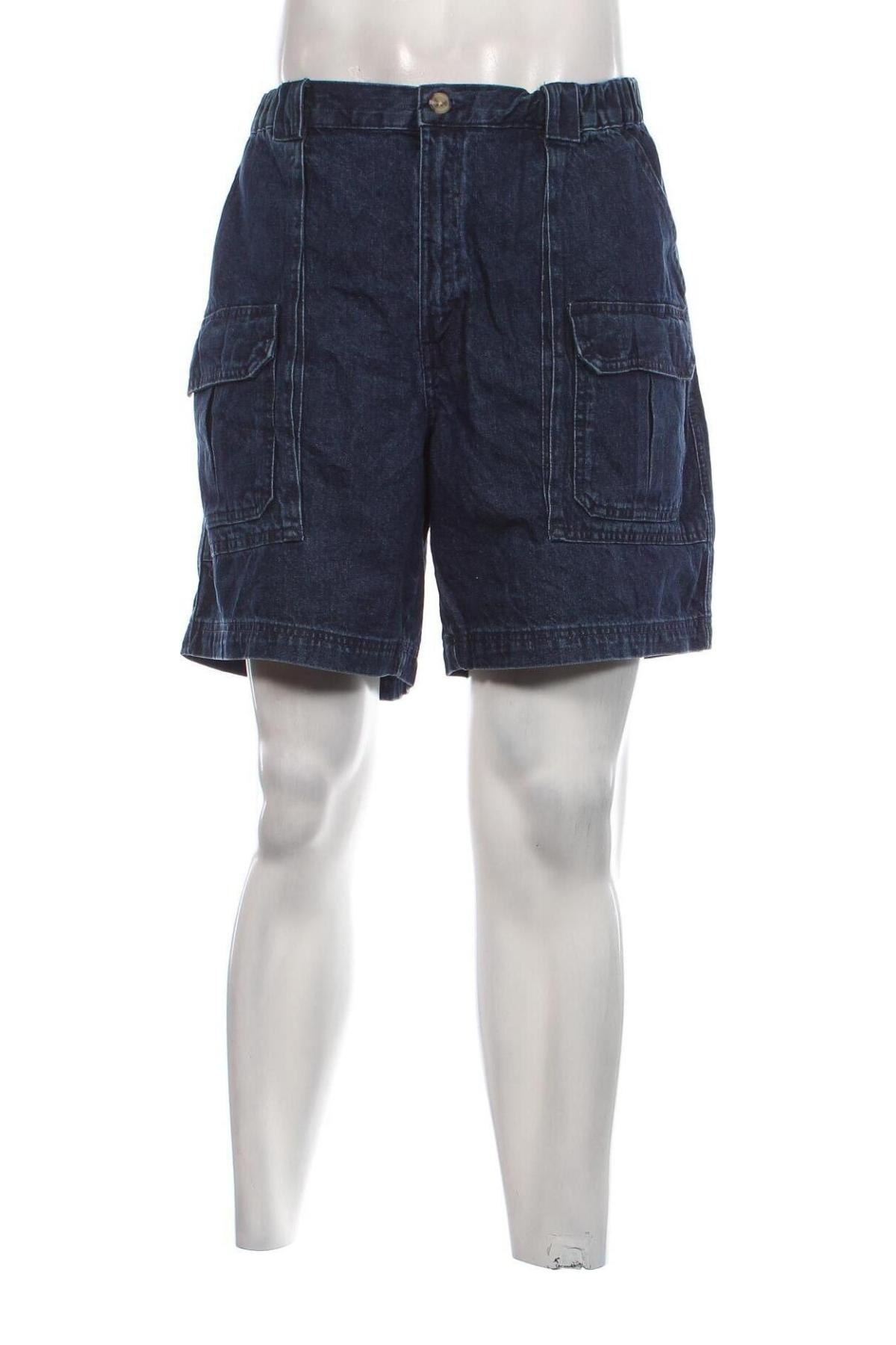 Pantaloni scurți de bărbați Croft & Barrow, Mărime XL, Culoare Albastru, Preț 131,58 Lei