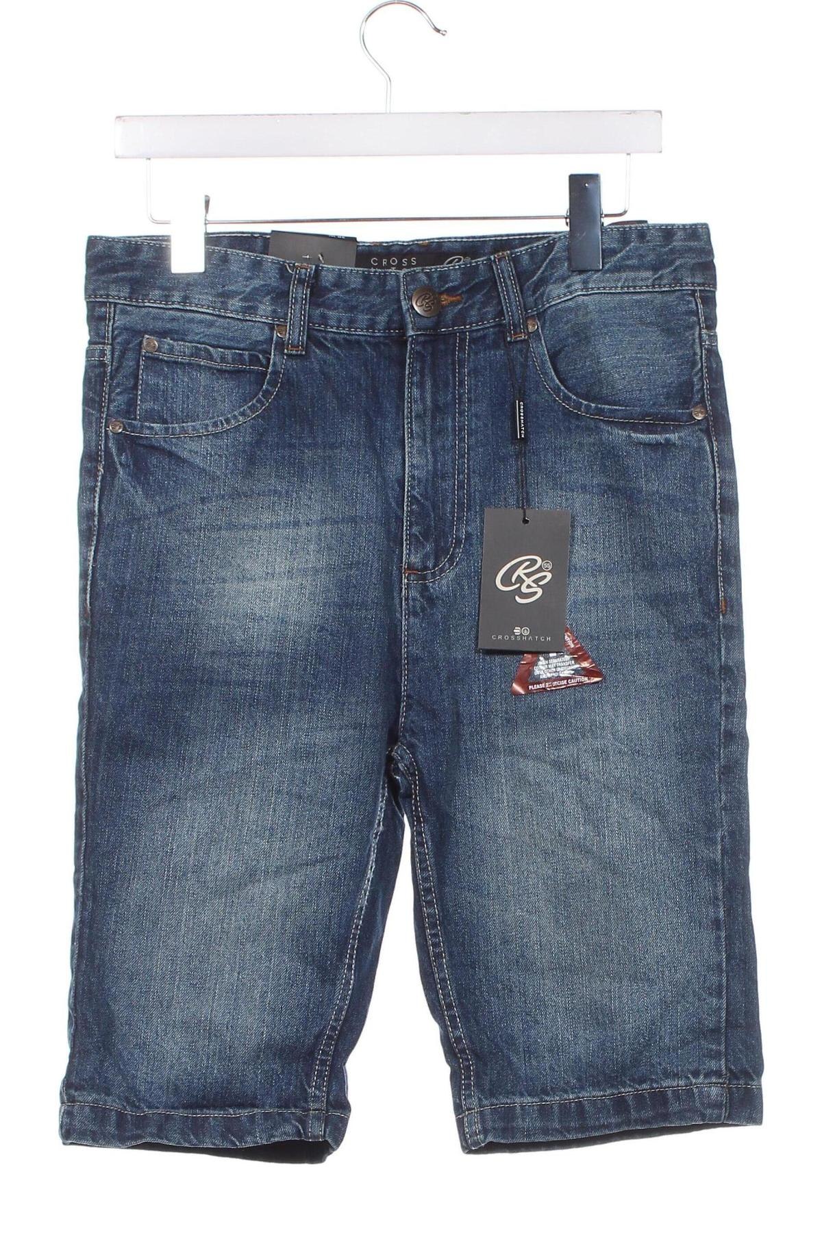 Herren Shorts Crosshatch, Größe S, Farbe Blau, Preis € 5,99