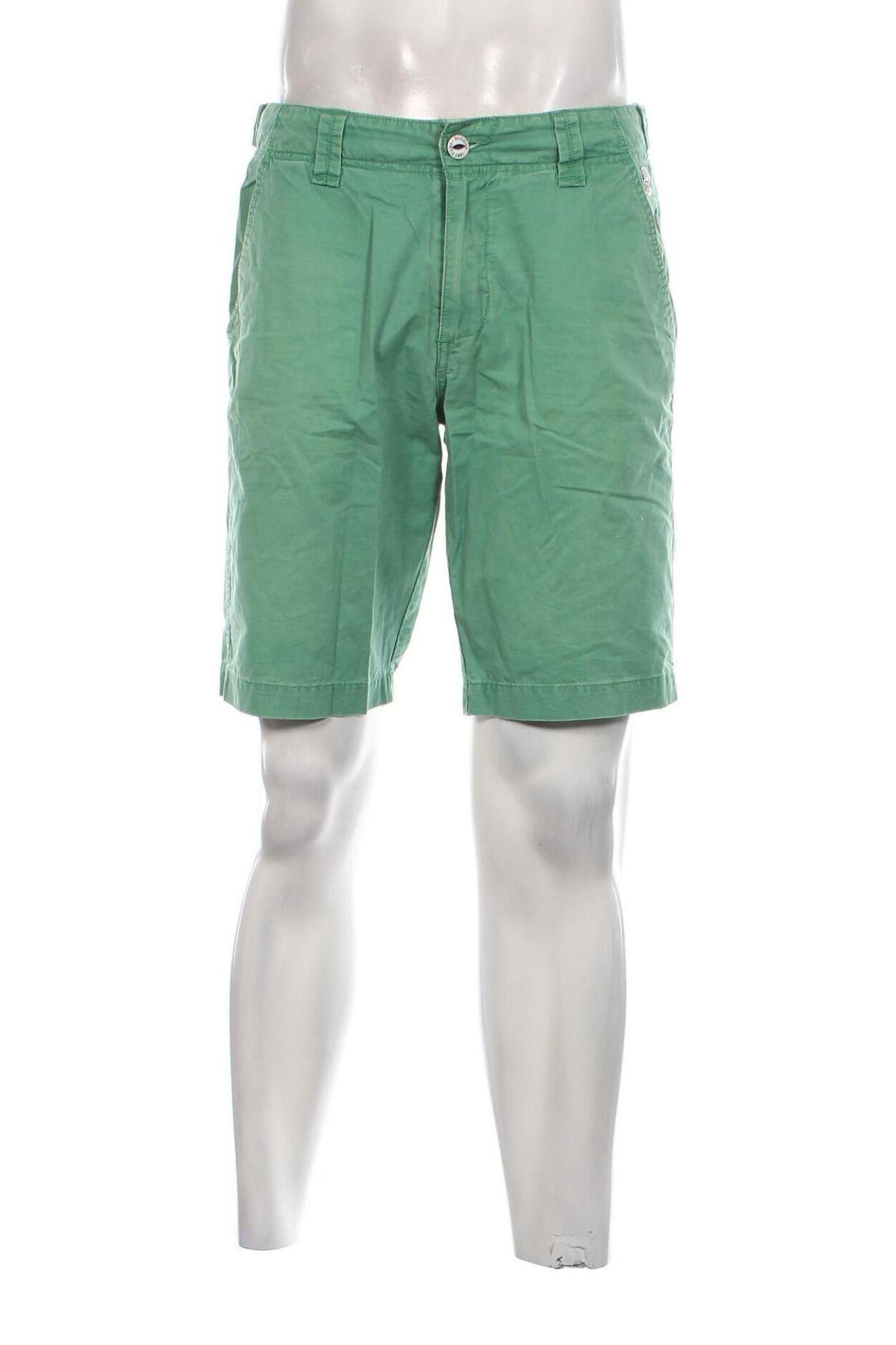Мъжки къс панталон Funky Buddha, Размер M, Цвят Зелен, Цена 27,00 лв.