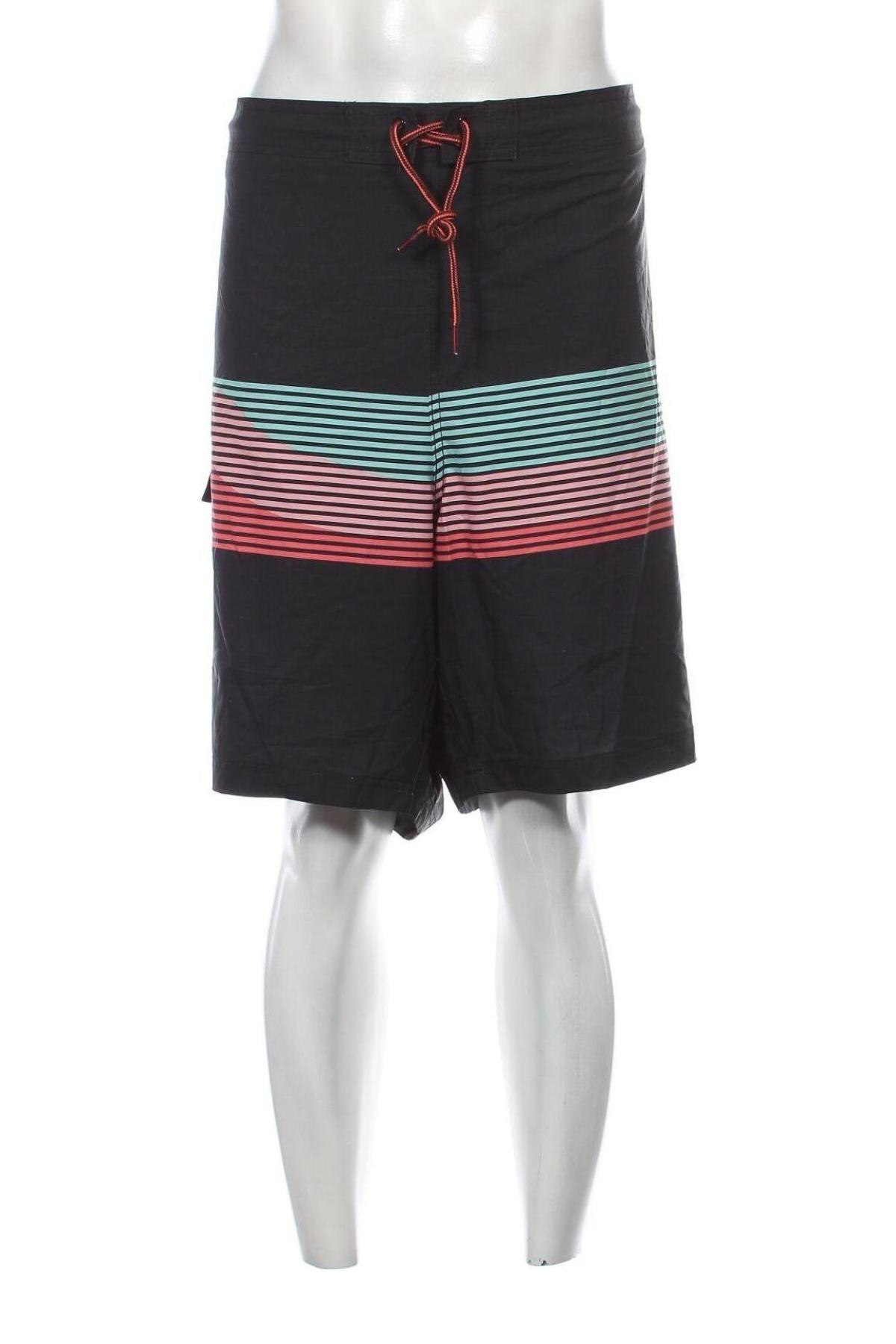 Ανδρικό κοντό παντελόνι George, Μέγεθος 3XL, Χρώμα Μαύρο, Τιμή 14,39 €