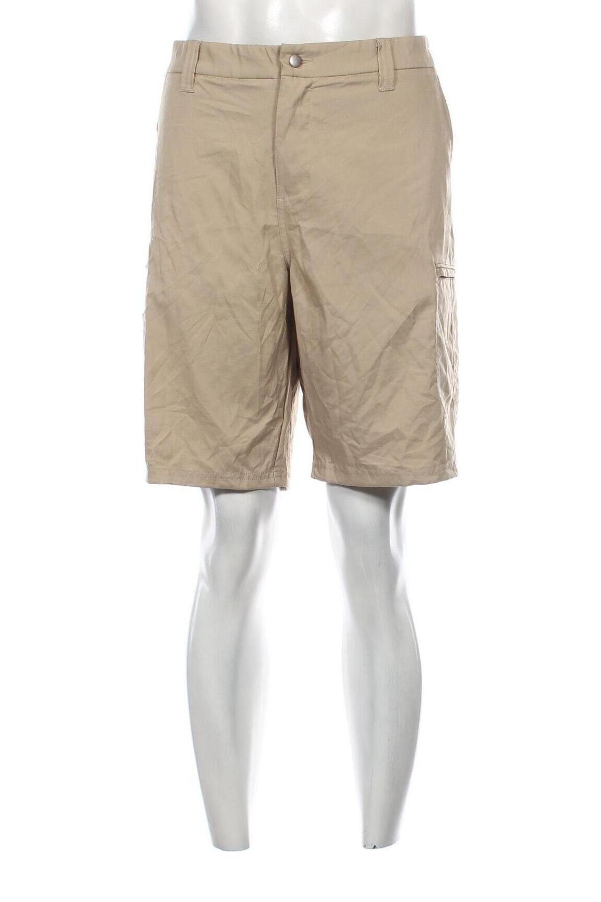 Pantaloni scurți de bărbați George, Mărime XL, Culoare Bej, Preț 82,24 Lei