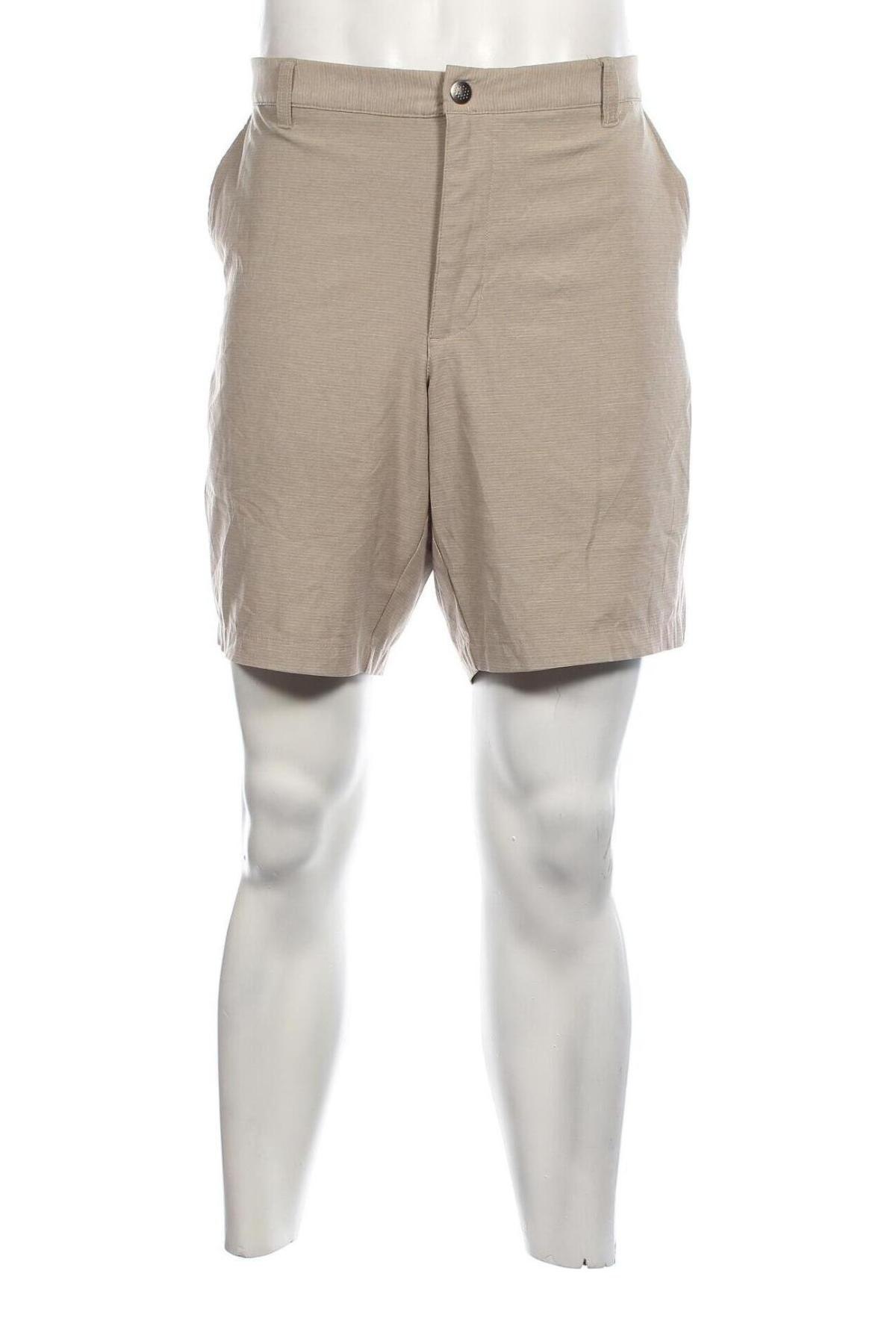 Pantaloni scurți de bărbați George, Mărime XL, Culoare Bej, Preț 82,24 Lei