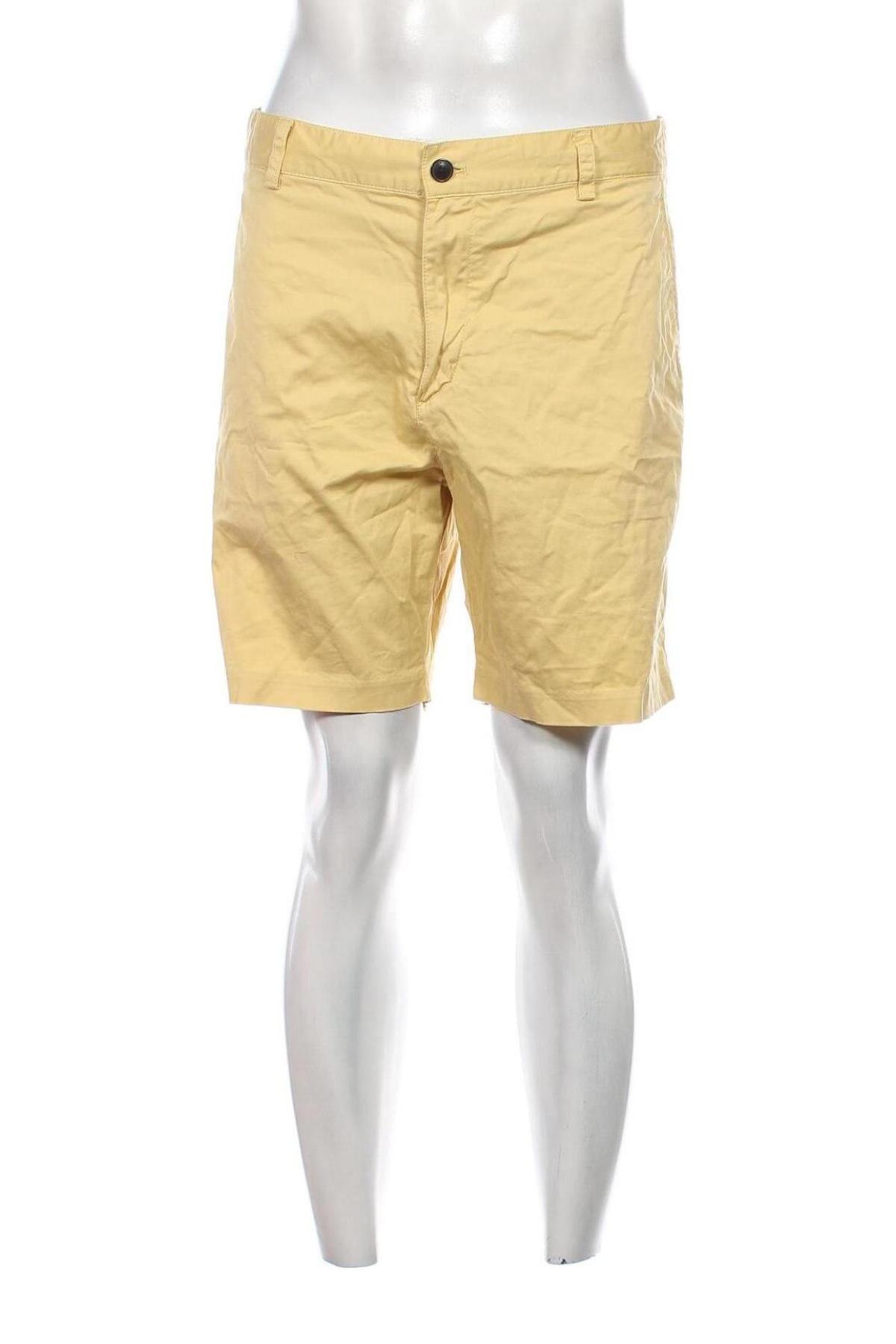 Ανδρικό κοντό παντελόνι H&M, Μέγεθος XL, Χρώμα Κίτρινο, Τιμή 15,46 €